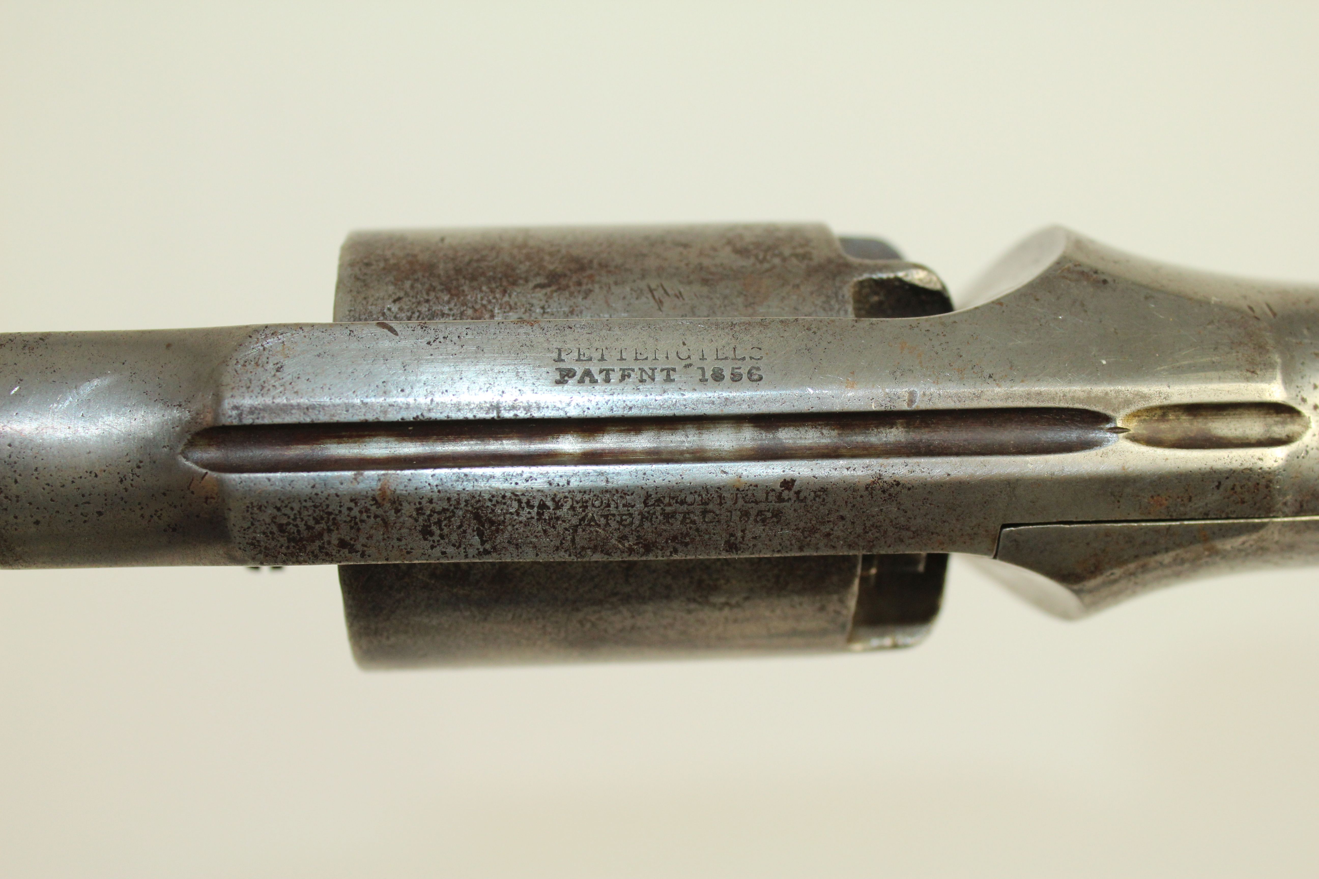 American Civil War Cavalry Revolver Pettengill Antique Firearm Ancestry Guns