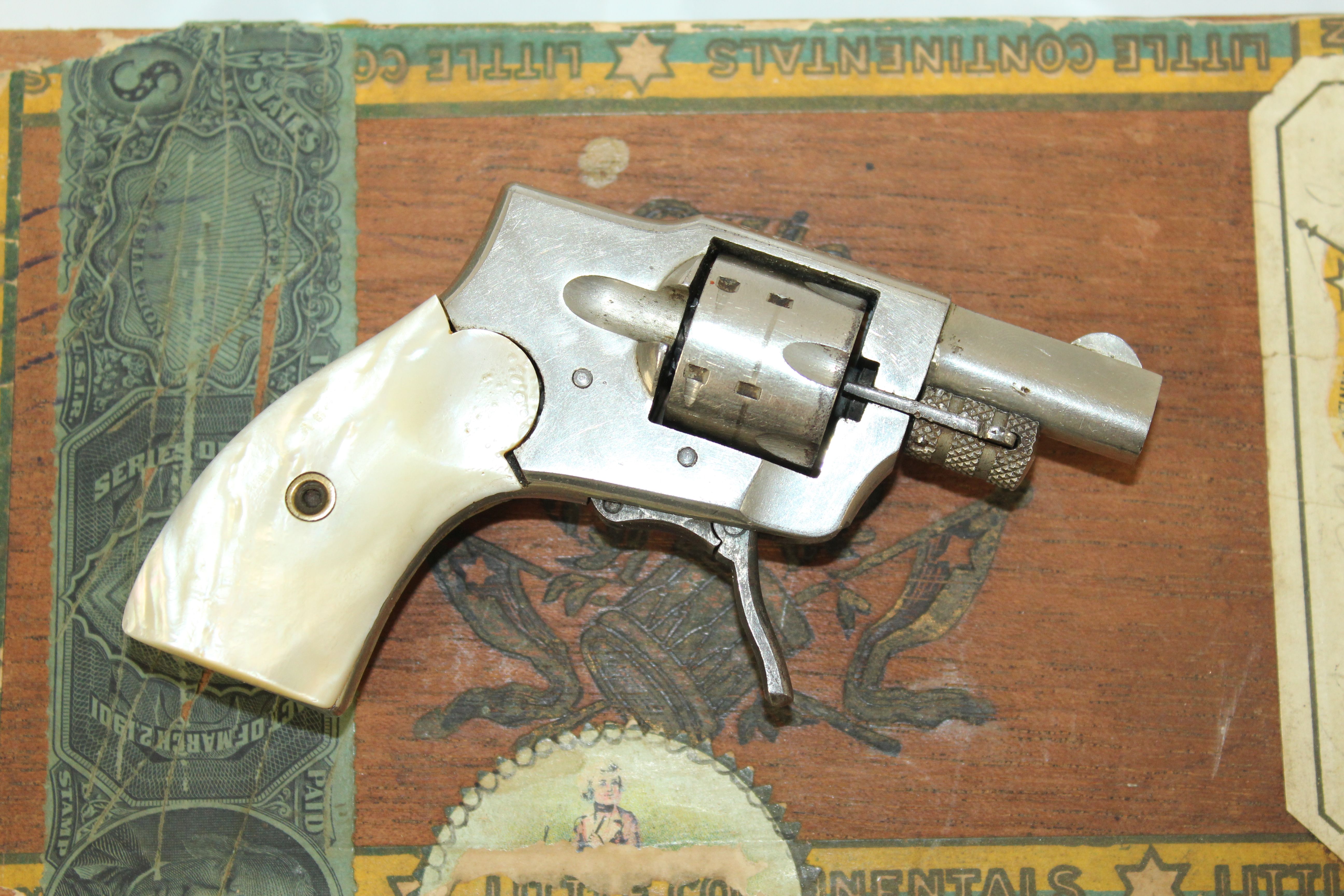 Kolb C R Baby Hammerless Revolver Antique Firearms