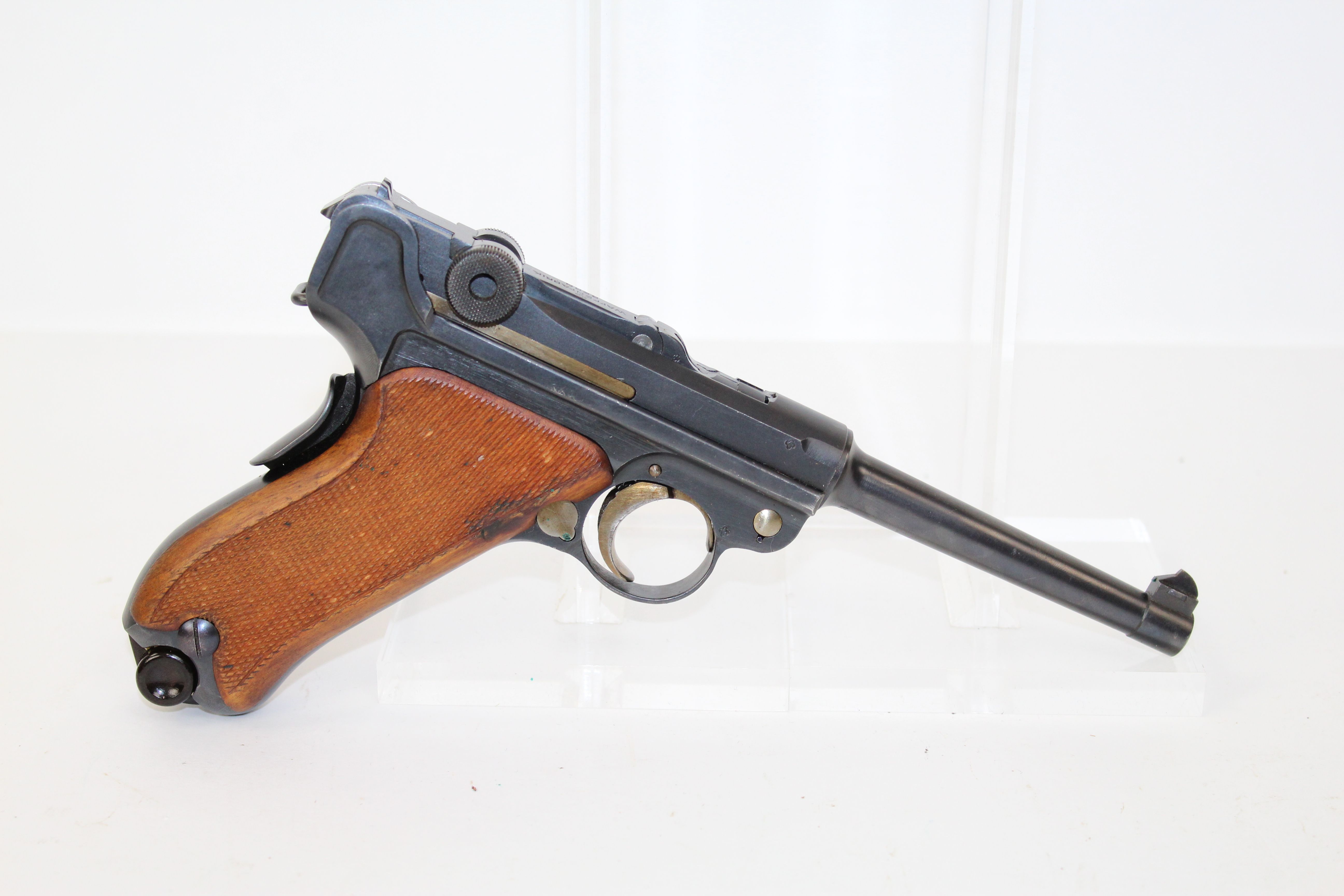 Swiss Waffenfabrik Bern Model Luger Semi Automatic Pistol With