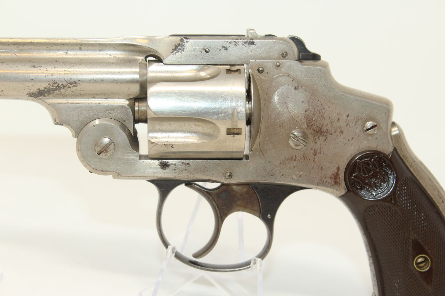 Smith Wesson Safety Hammerless Rd Model Revolver C R Antique