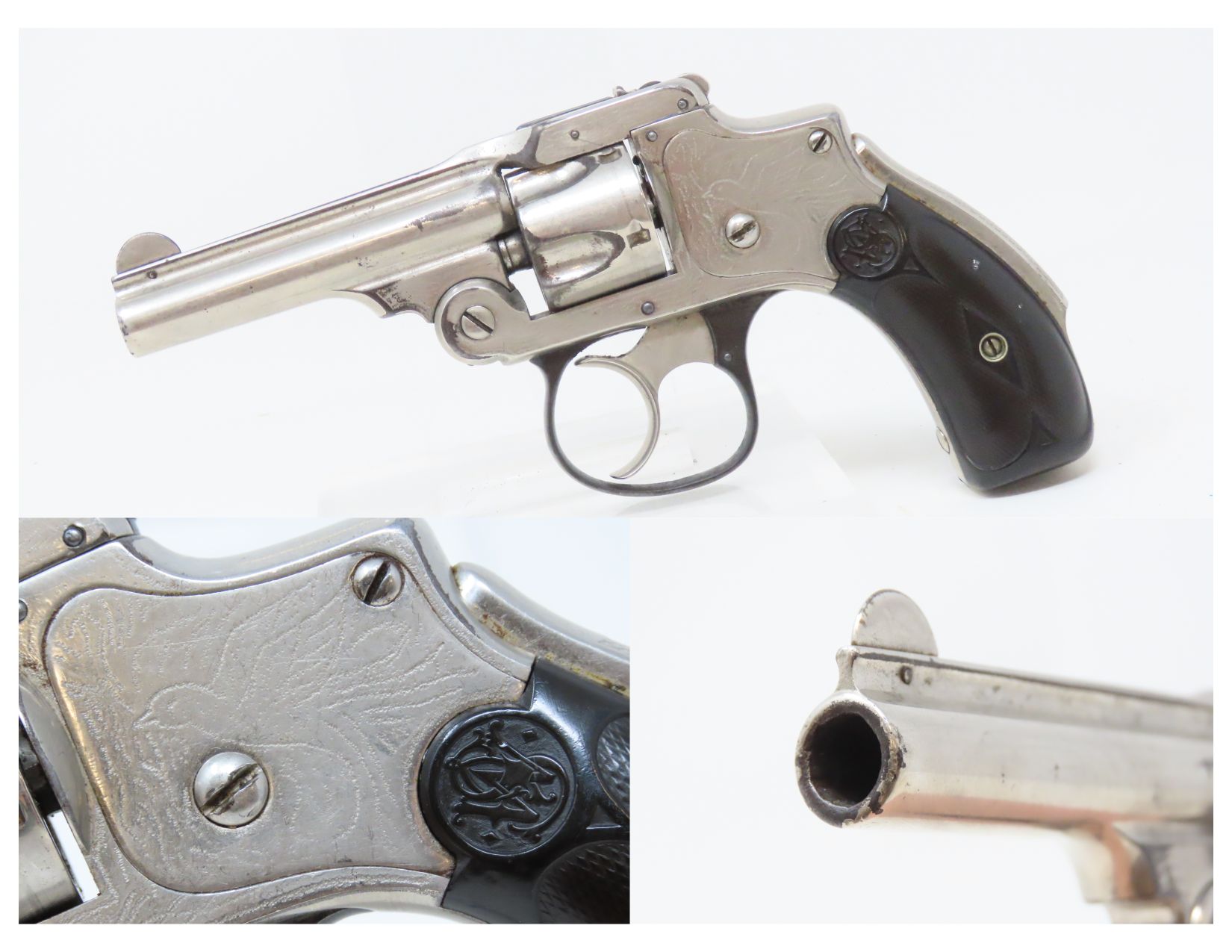 Smith Wesson Safety Hammerless First Model Revolver C