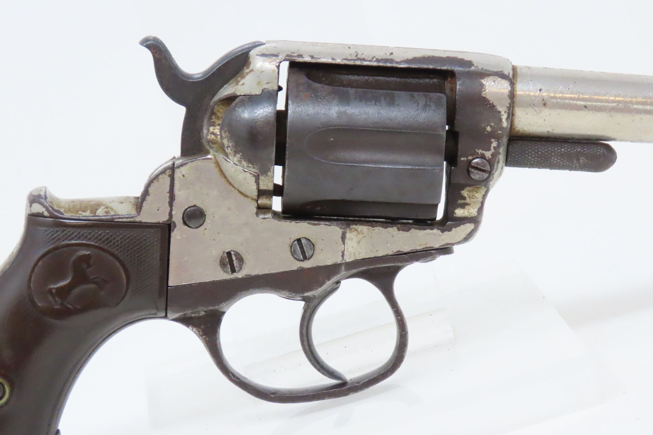 Etched Panel Colt Model Sheriffs Model Thunderer Revolver C