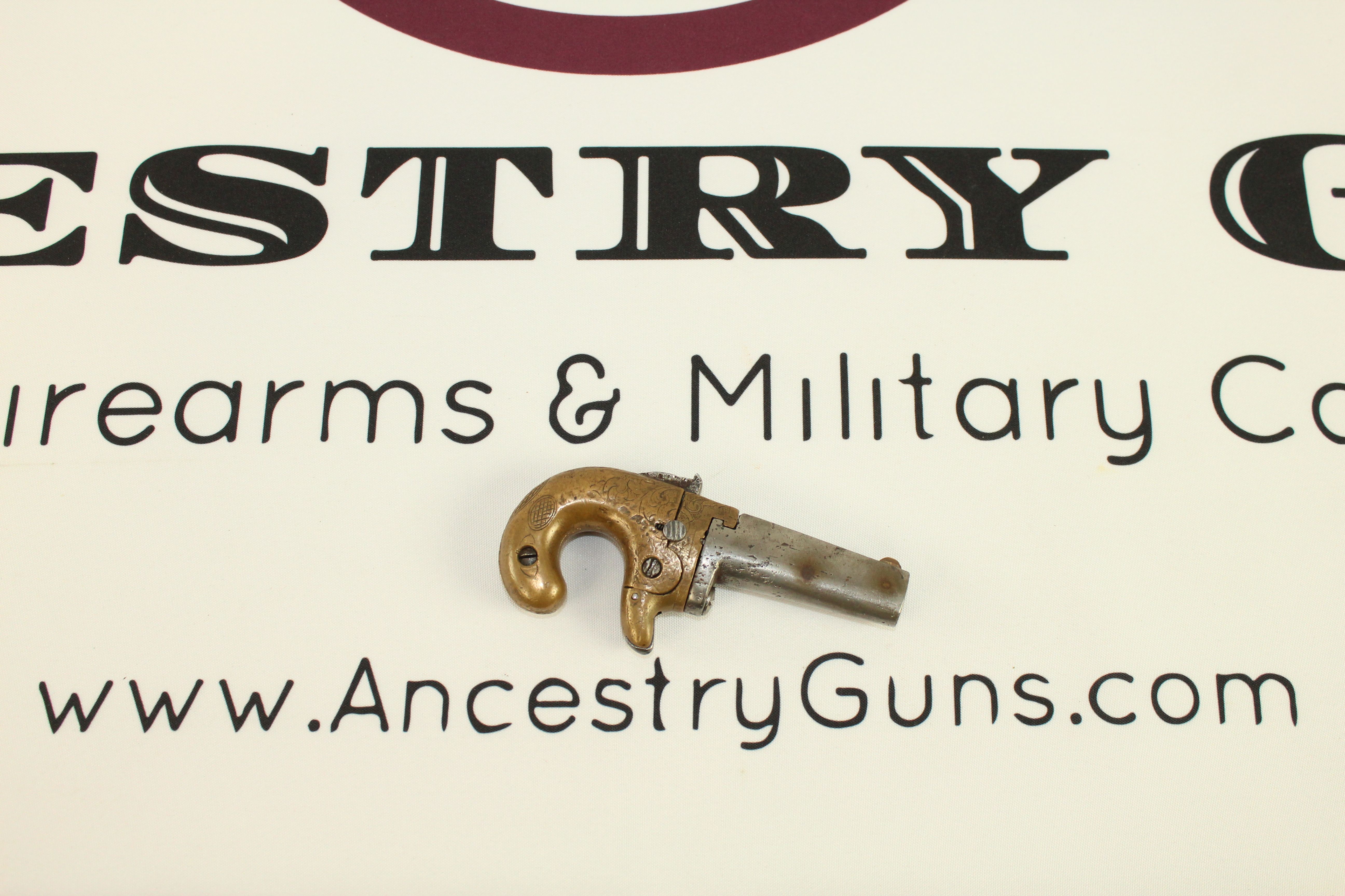 Antique Gun Firearm Colt First Model Deringer Pistol Ancestry Guns