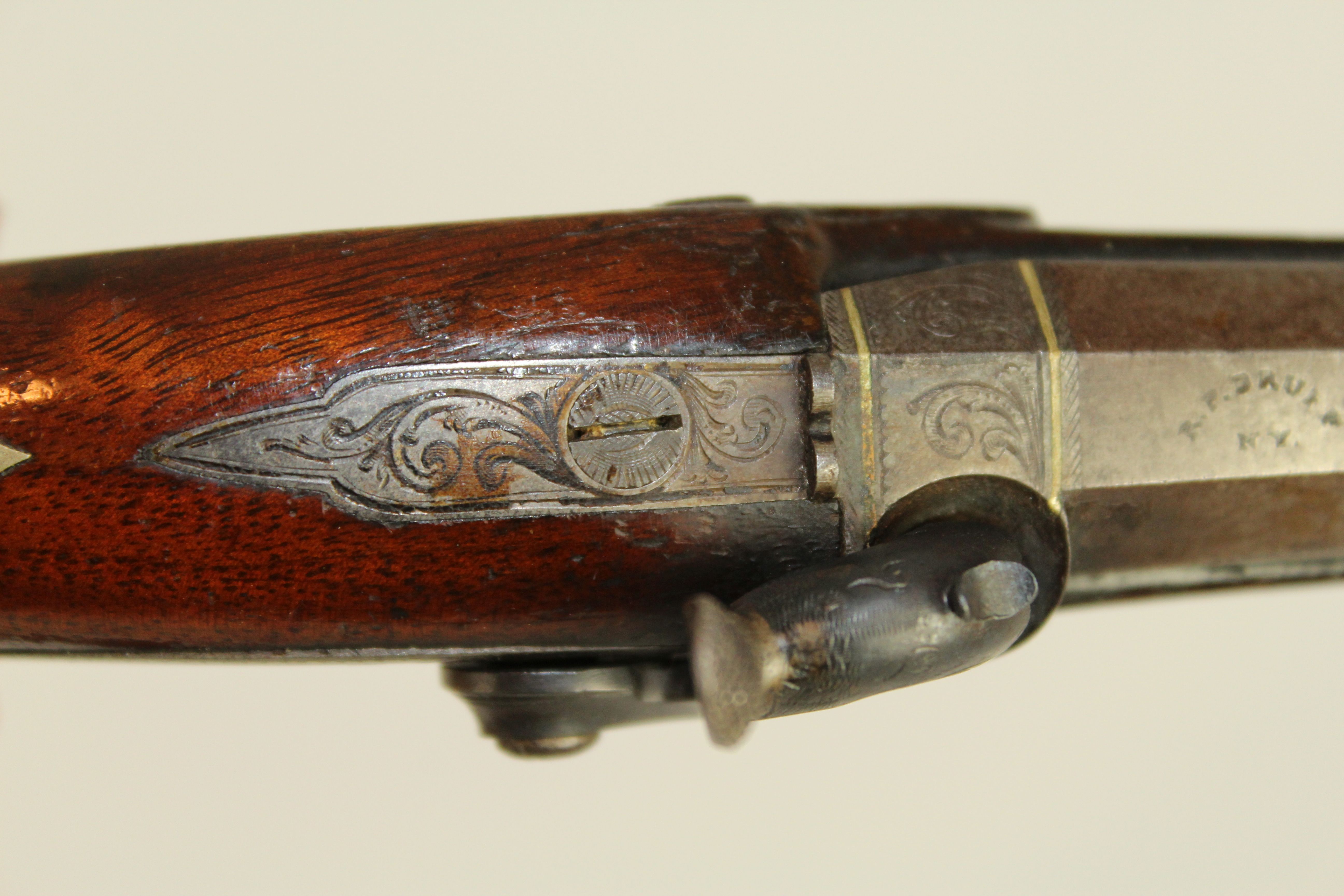 Antique Gun Firearm R.P. Richard Bruff Henry Deringer Derringer ...