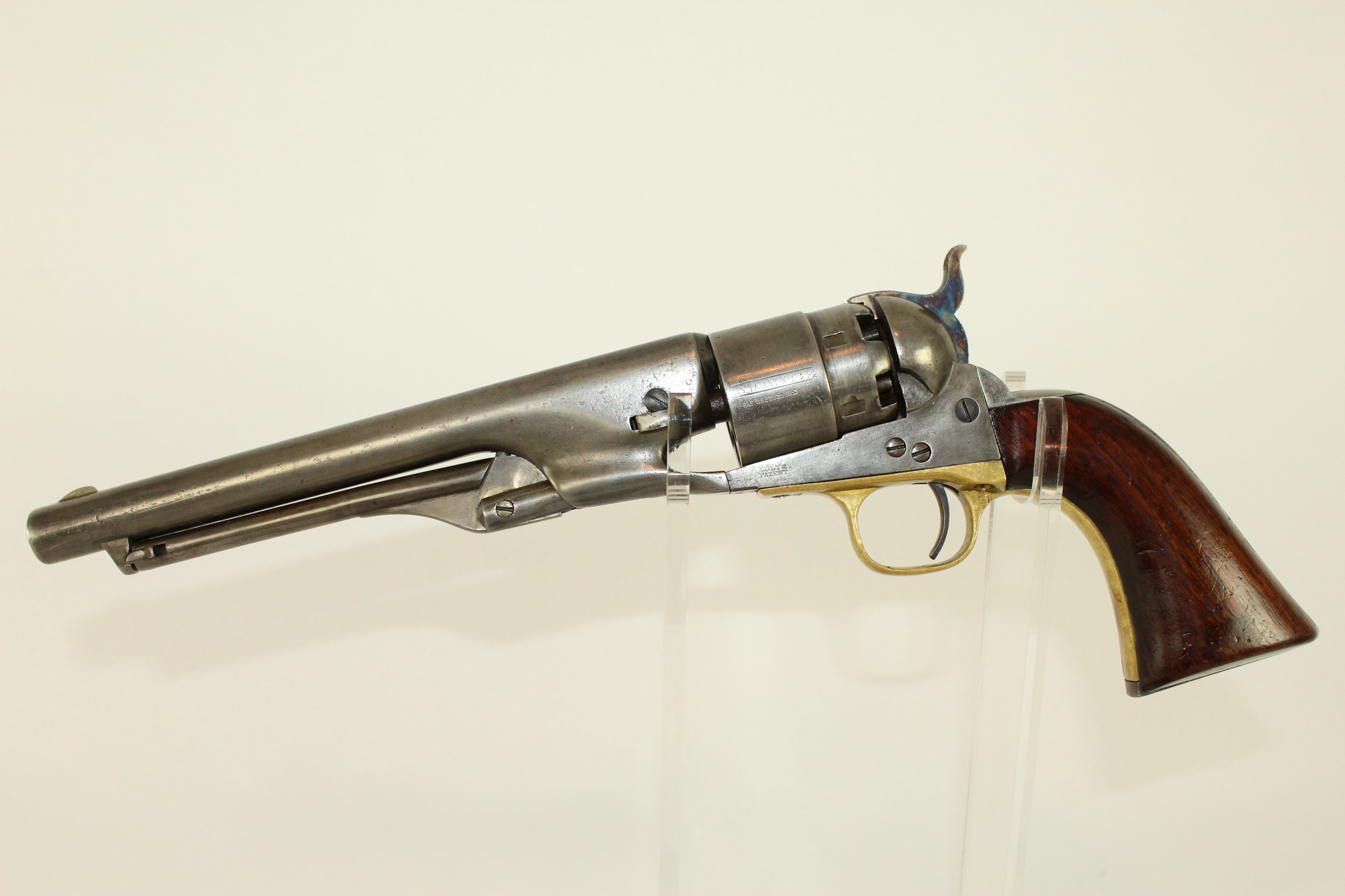 Antique Civil War Colt 1860 Army Revolver 001 | Ancestry Guns