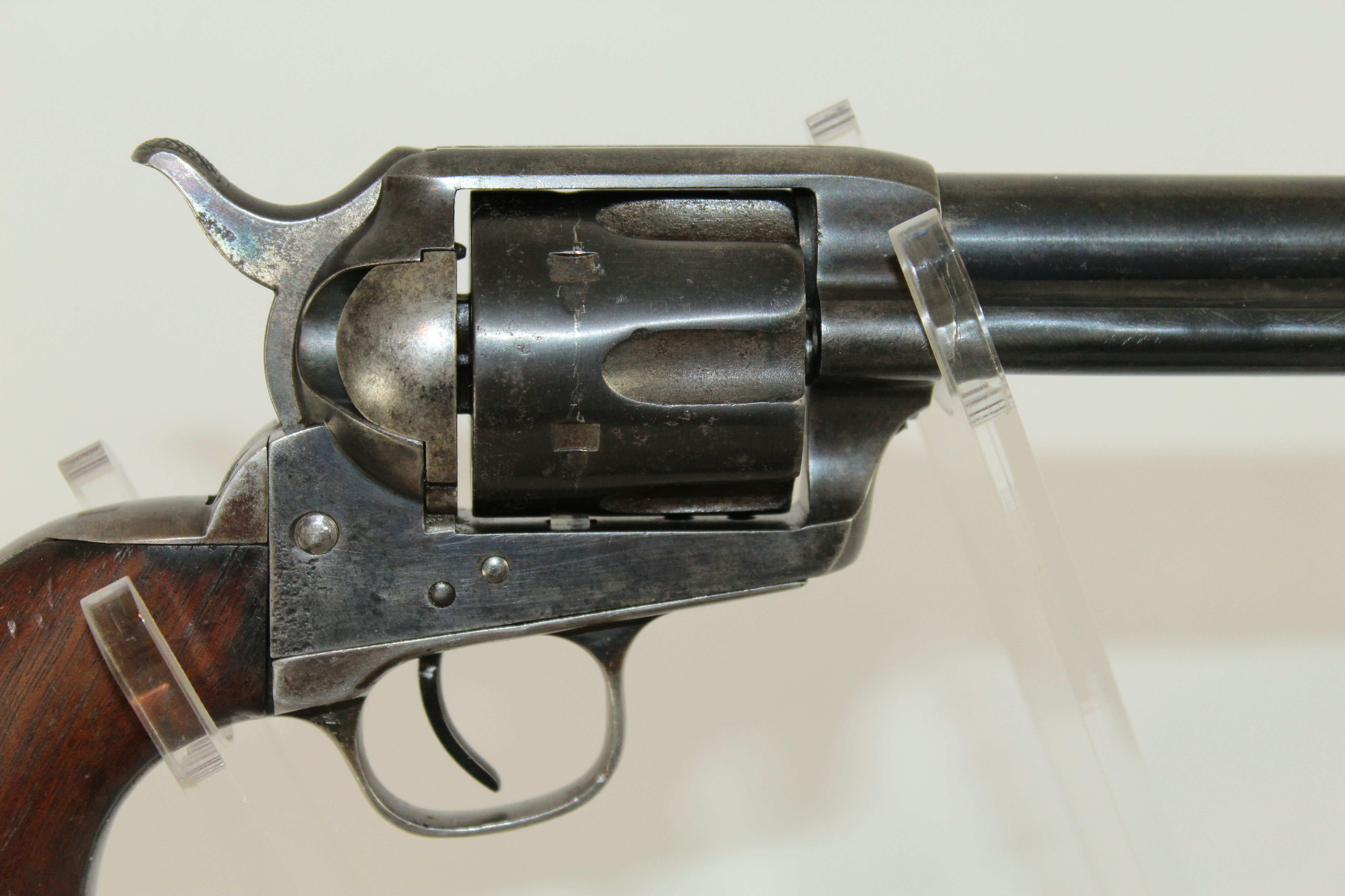 Antique 1st Generation Colt SAA Single Action Army Peacemaker Revolver ...