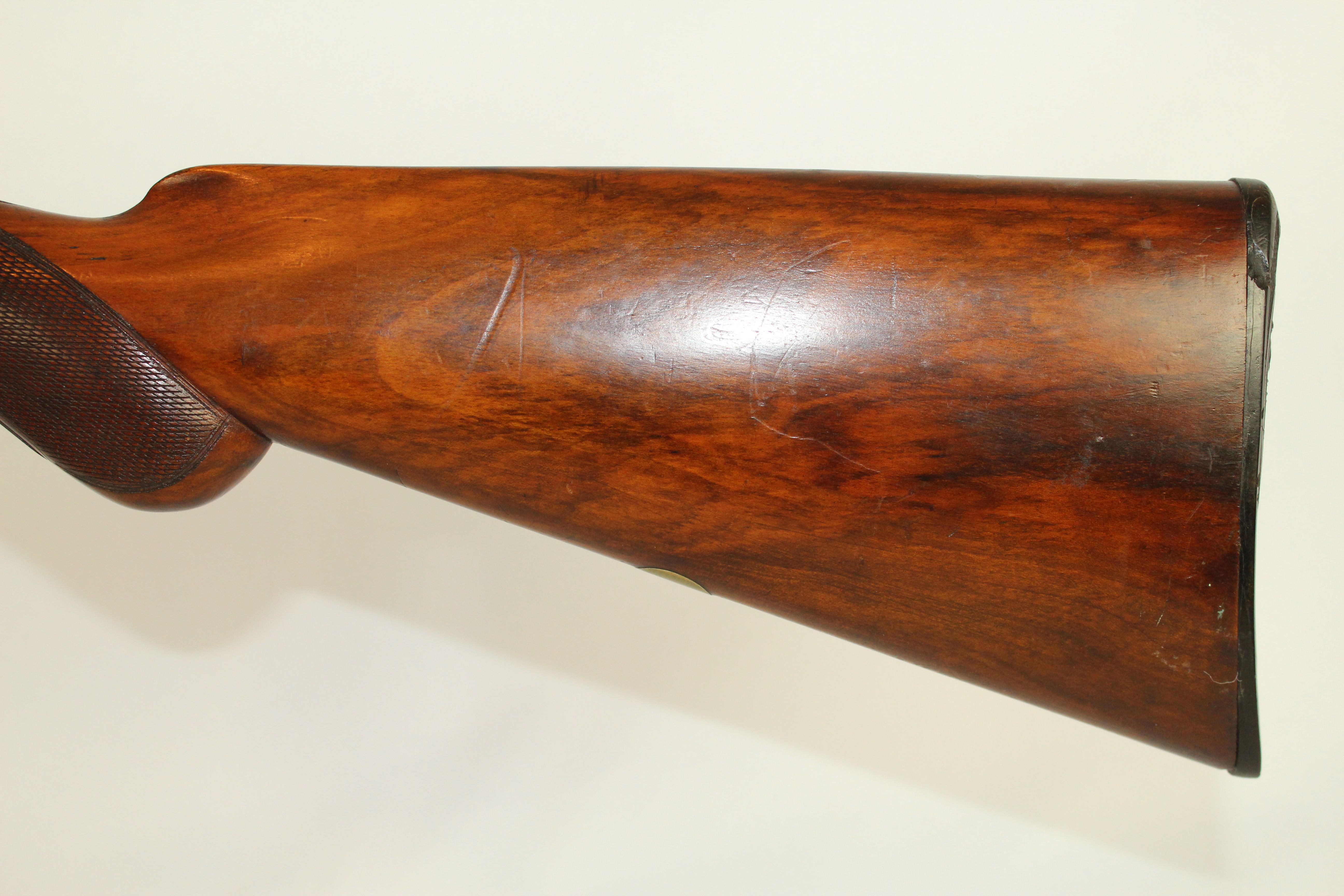 Antique English Double Barrel Shotgun Ancestry Guns