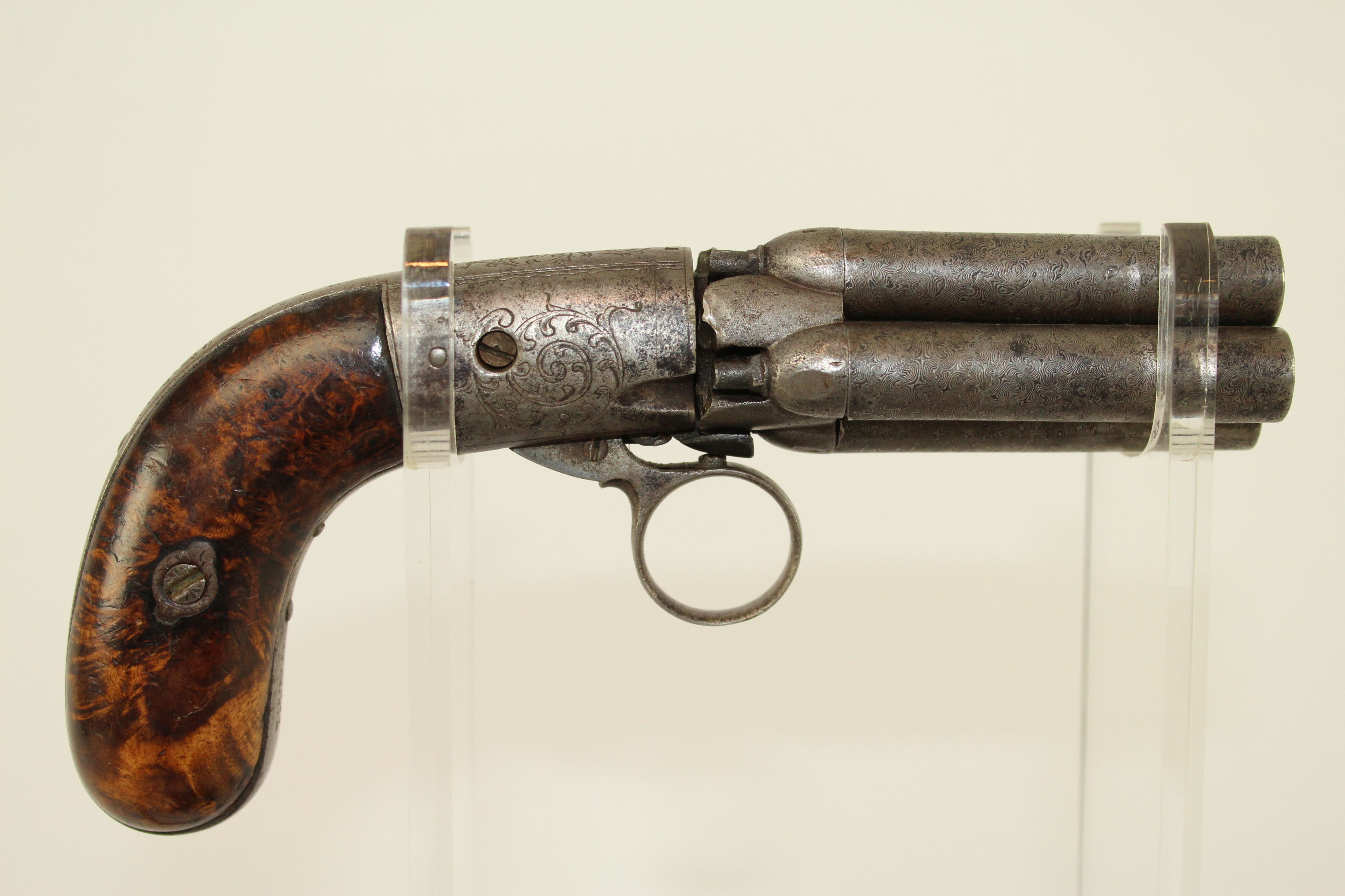 Antique Mariette Brevete Francotte Revolver 001 | Ancestry Guns