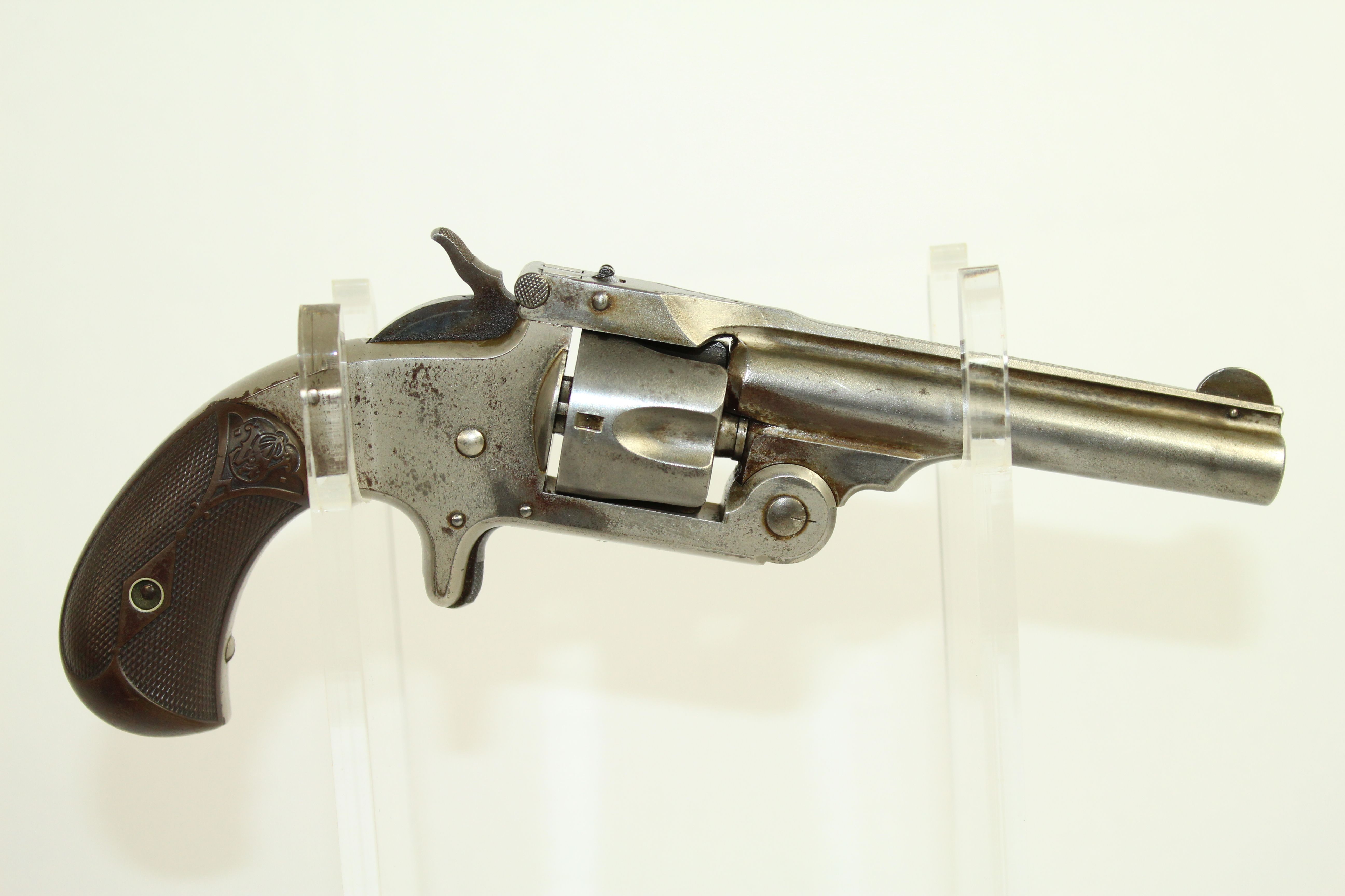 Antique Smith & Wesson S&W Single Action Revolver 011 | Ancestry Guns