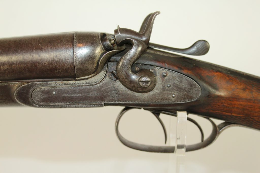 Antique Wells Fargo & Co W.F. & Co. Double Barrel Shotgun 005 ...