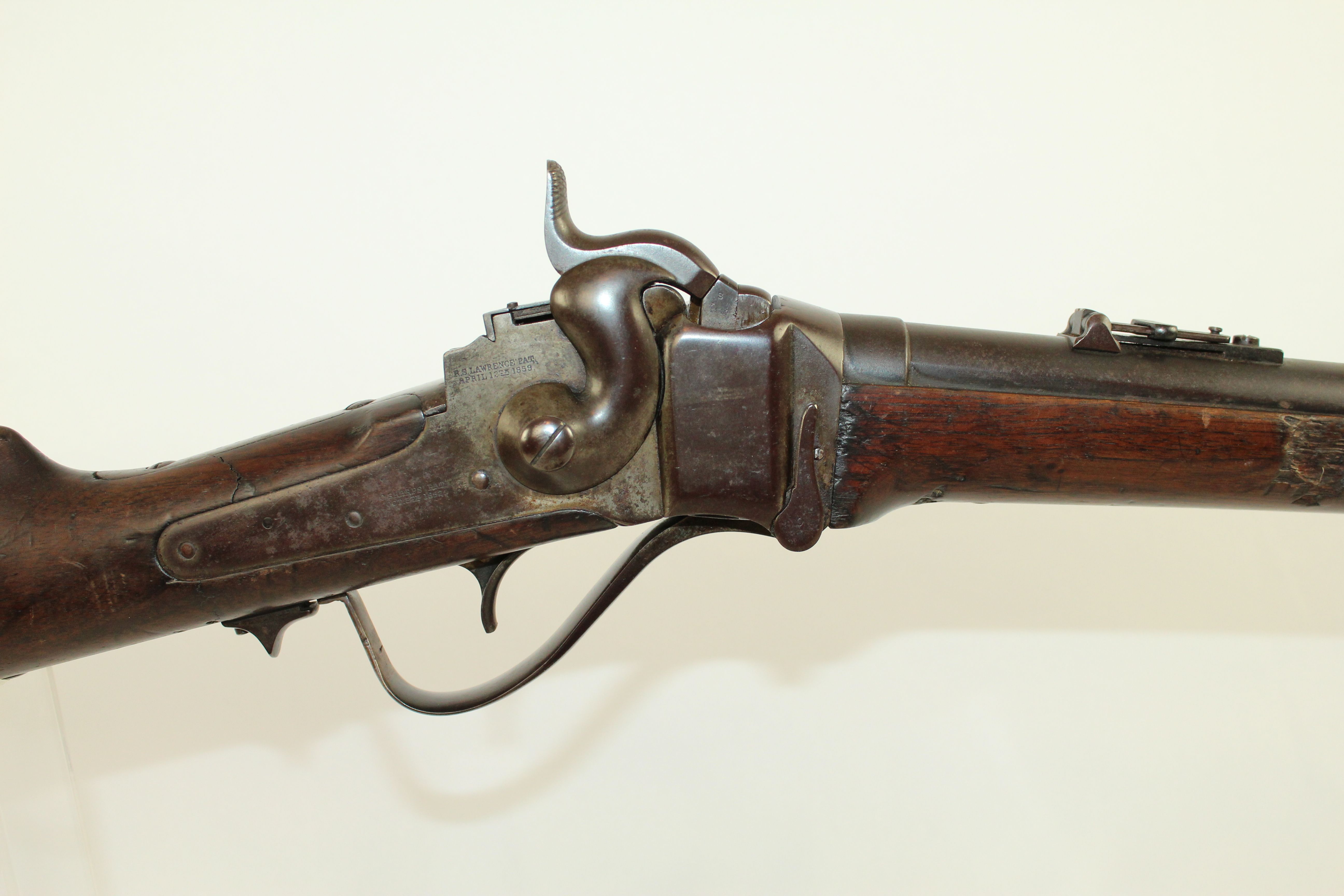 Civil War Sharps Cavalry Carbine Antique 014 | Ancestry Guns