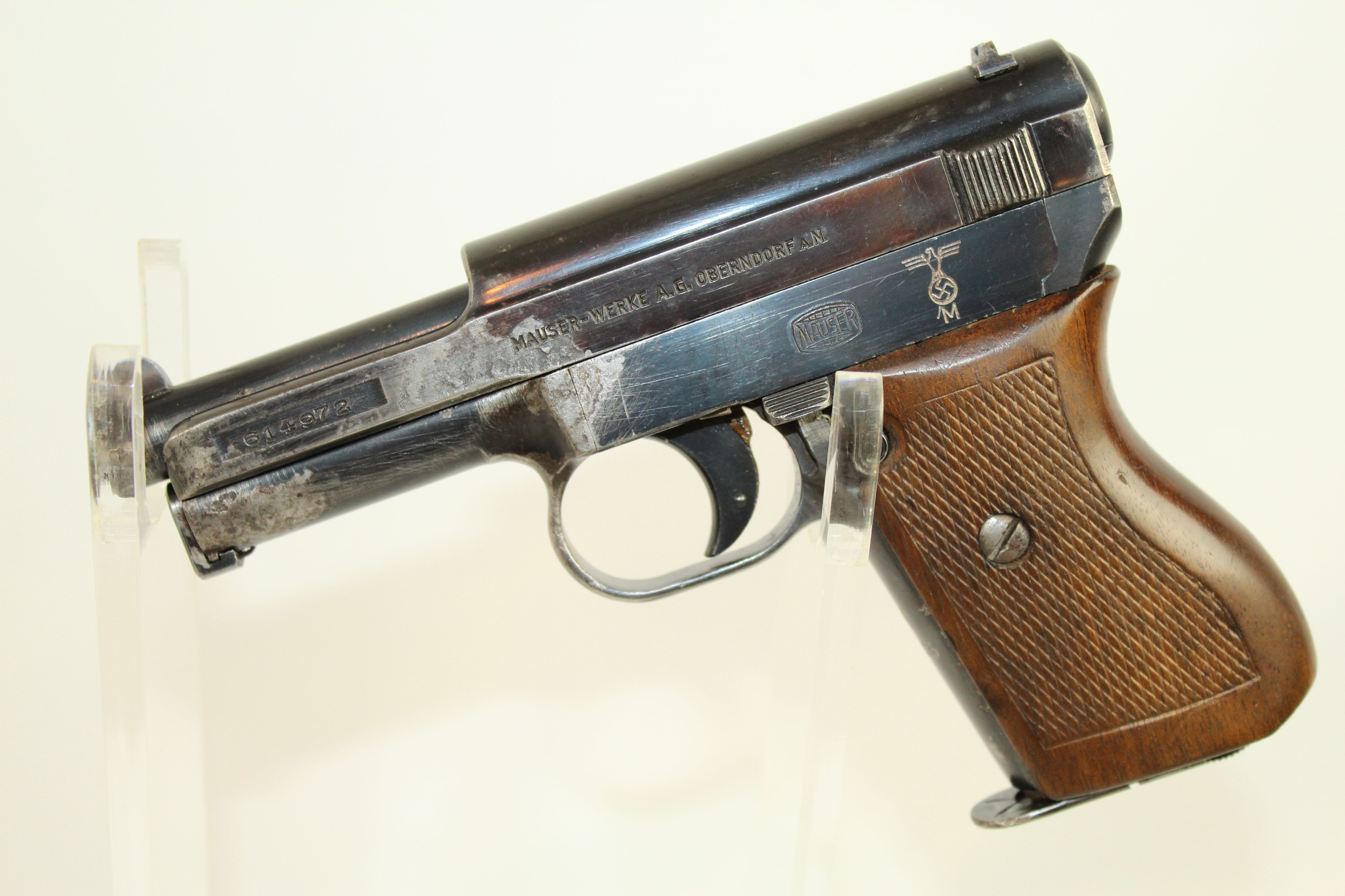 Wwii German Nazi Mauser 1934 Kriegsmarine Navy Pistol Antique 001 Ancestry Guns 9899