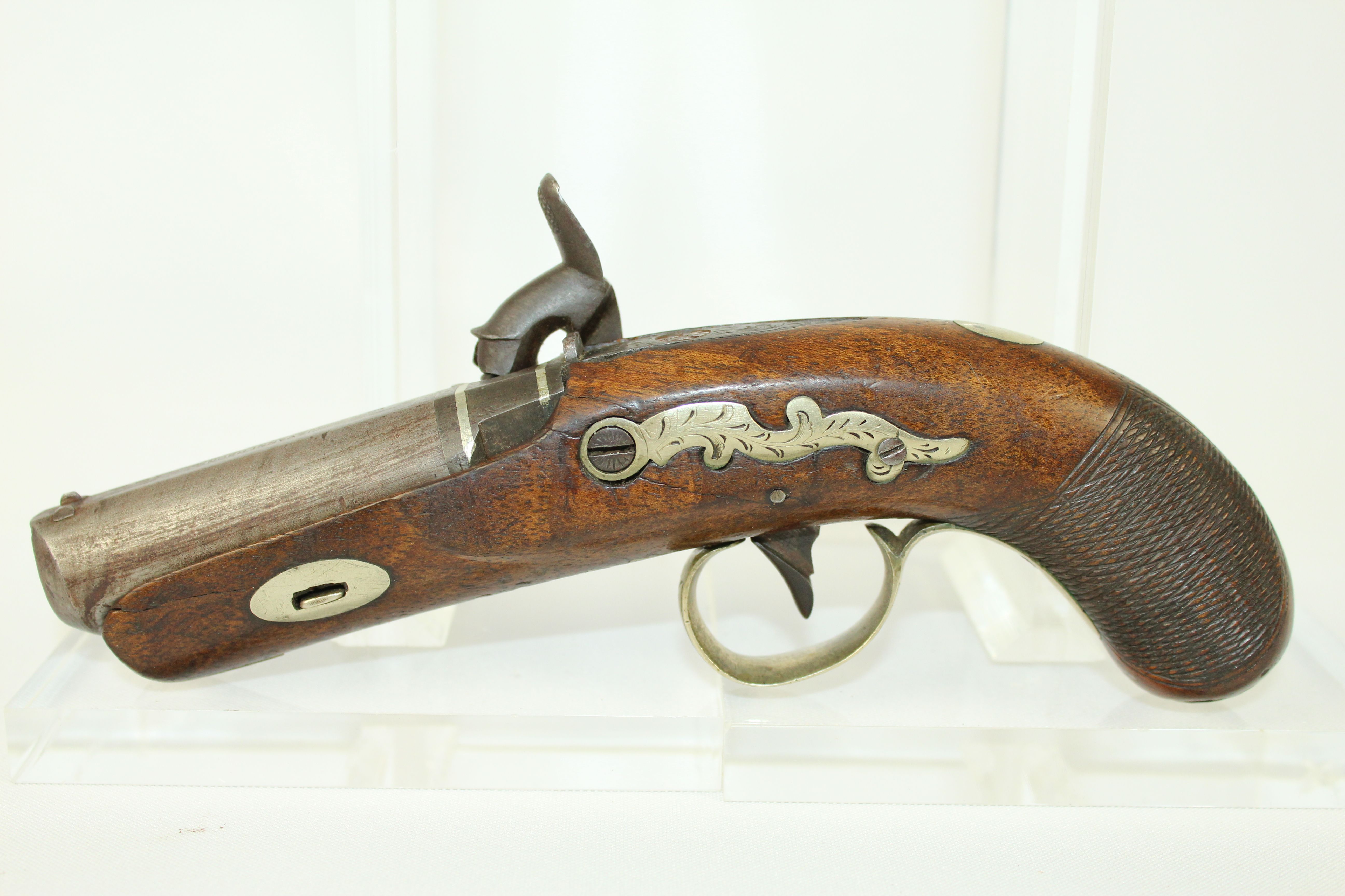 Deringer Derringer Philadelphia Percussion Pistol Antique Firearm 010 ...