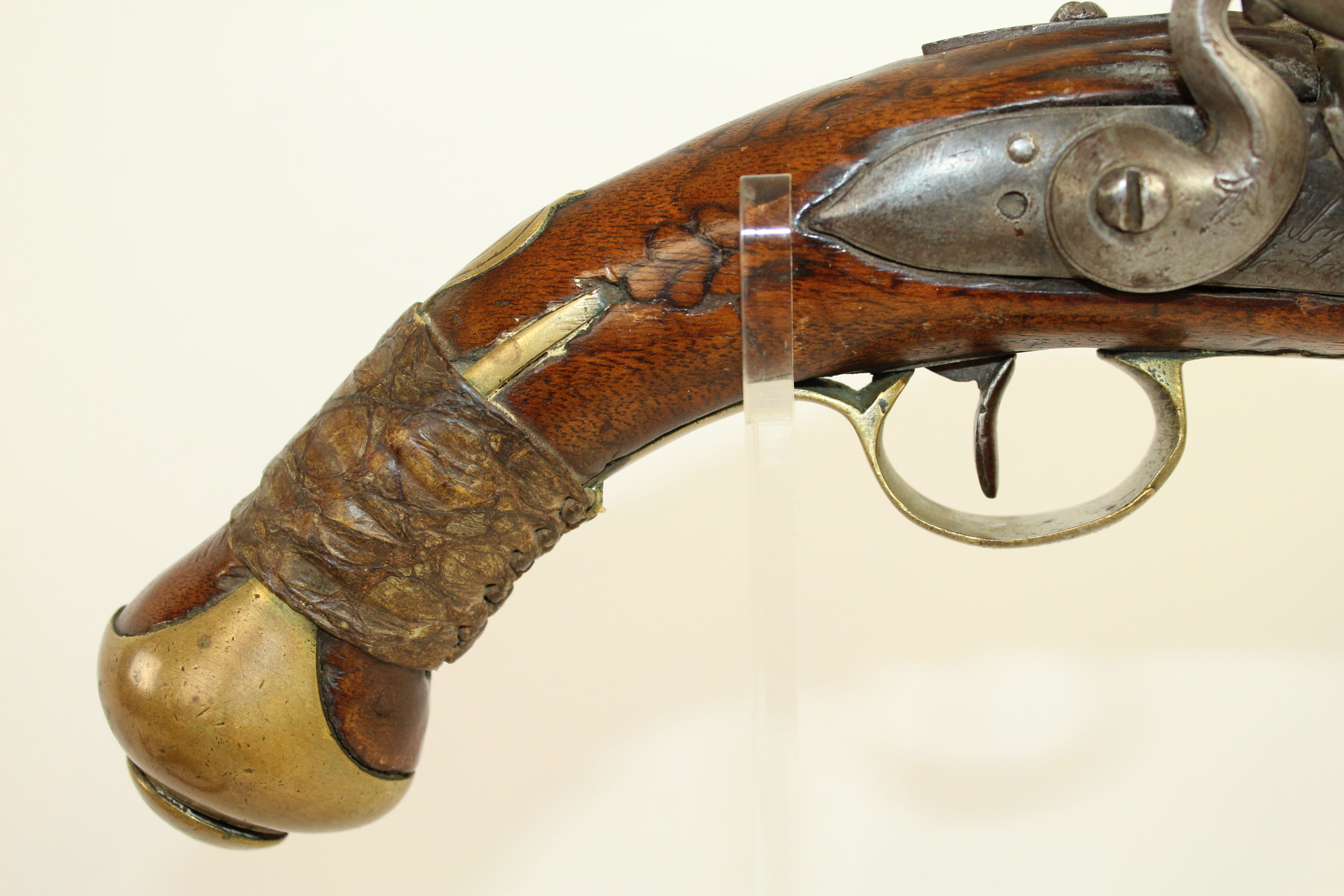 Flintlock Pistol Antique Firearm 005 | Ancestry Guns