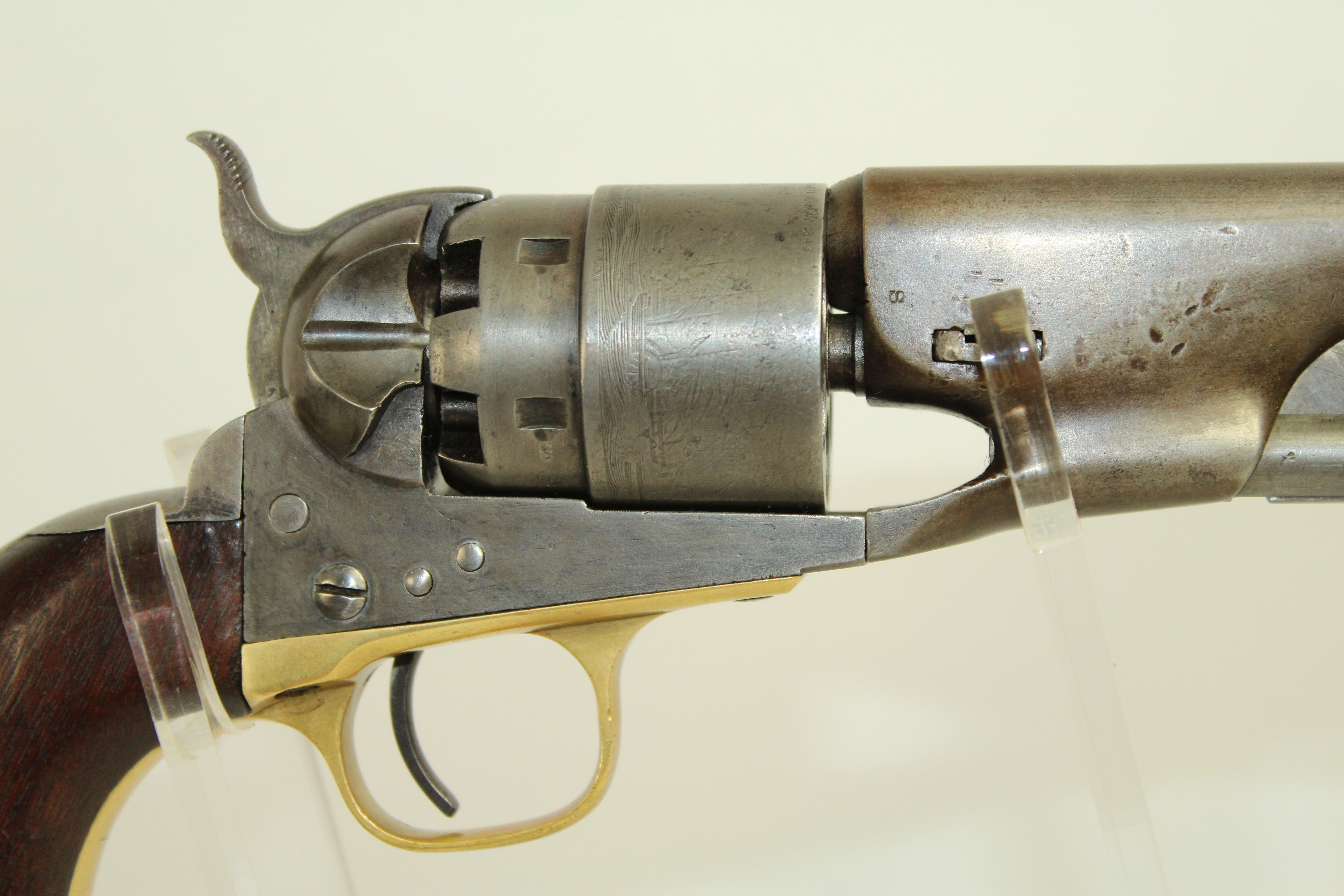 U.S. Civil War Colt 1860 Army Revolver Cavalry Antique 015 | Ancestry Guns