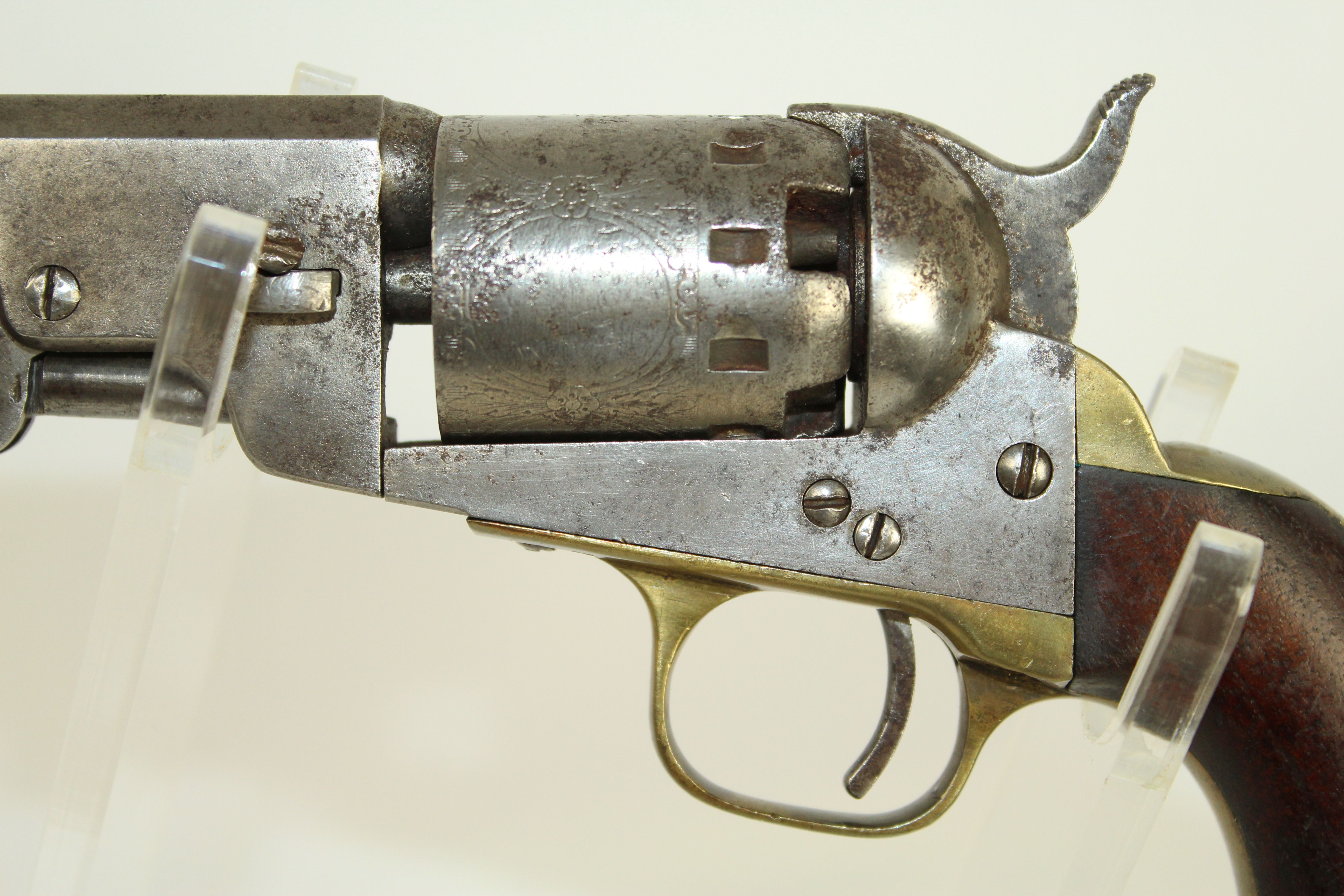 Civil War Manhattan Revolver Navy Antique Firearm 002 | Ancestry Guns