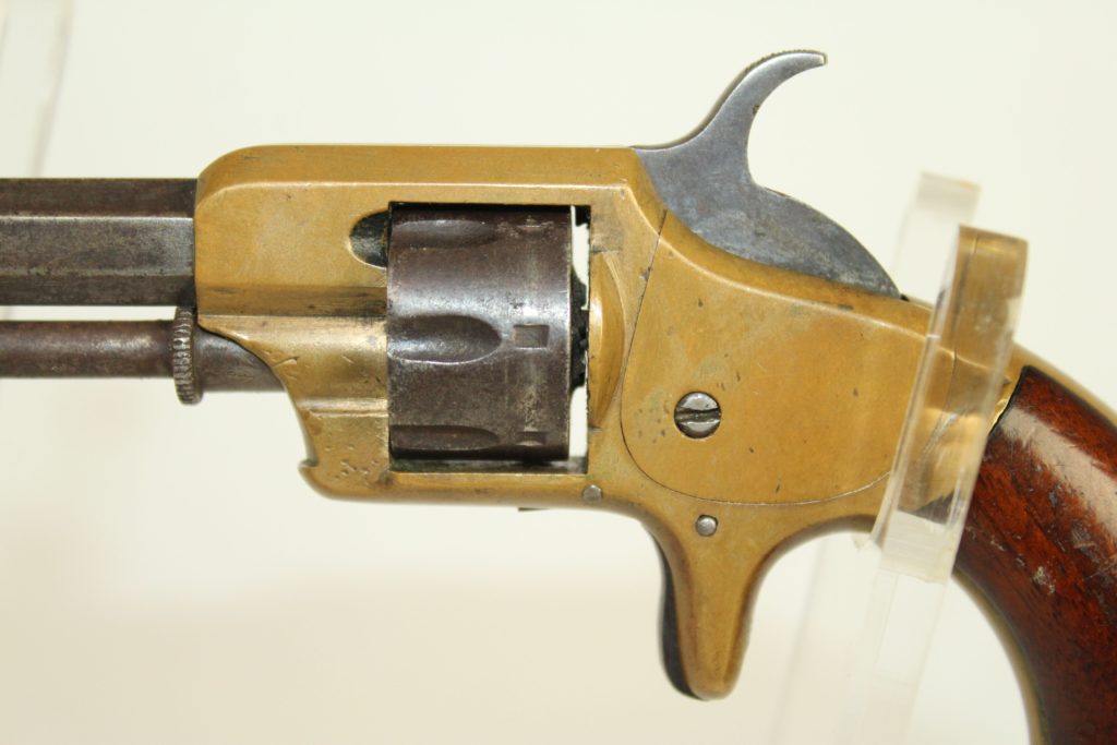 Eli Whitney .22 Revolver Pistol Antique Firearm 002 | Ancestry Guns