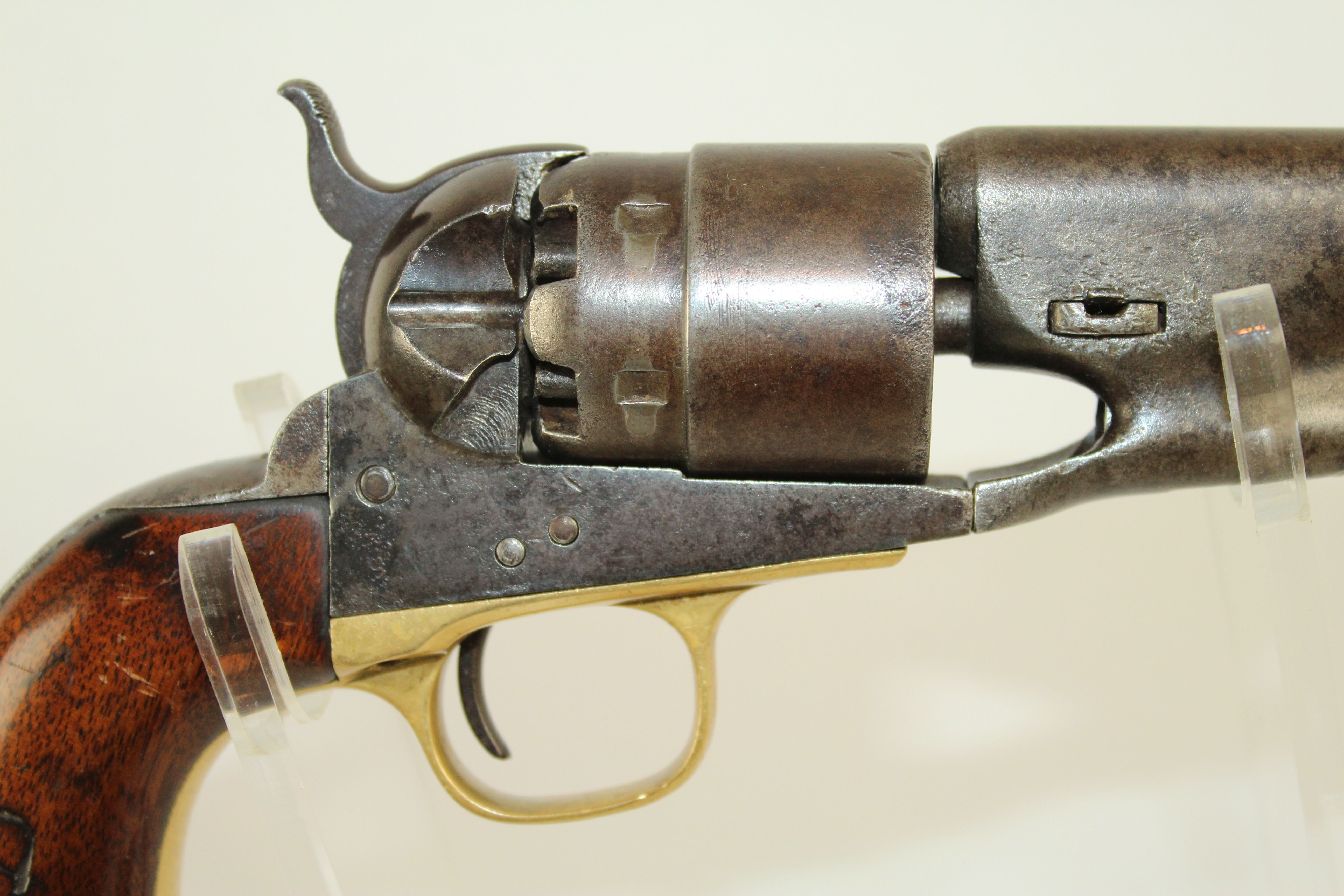 American Civil War Colt 1860 Army Cavalry Revolver Antique Firearm 012 ...