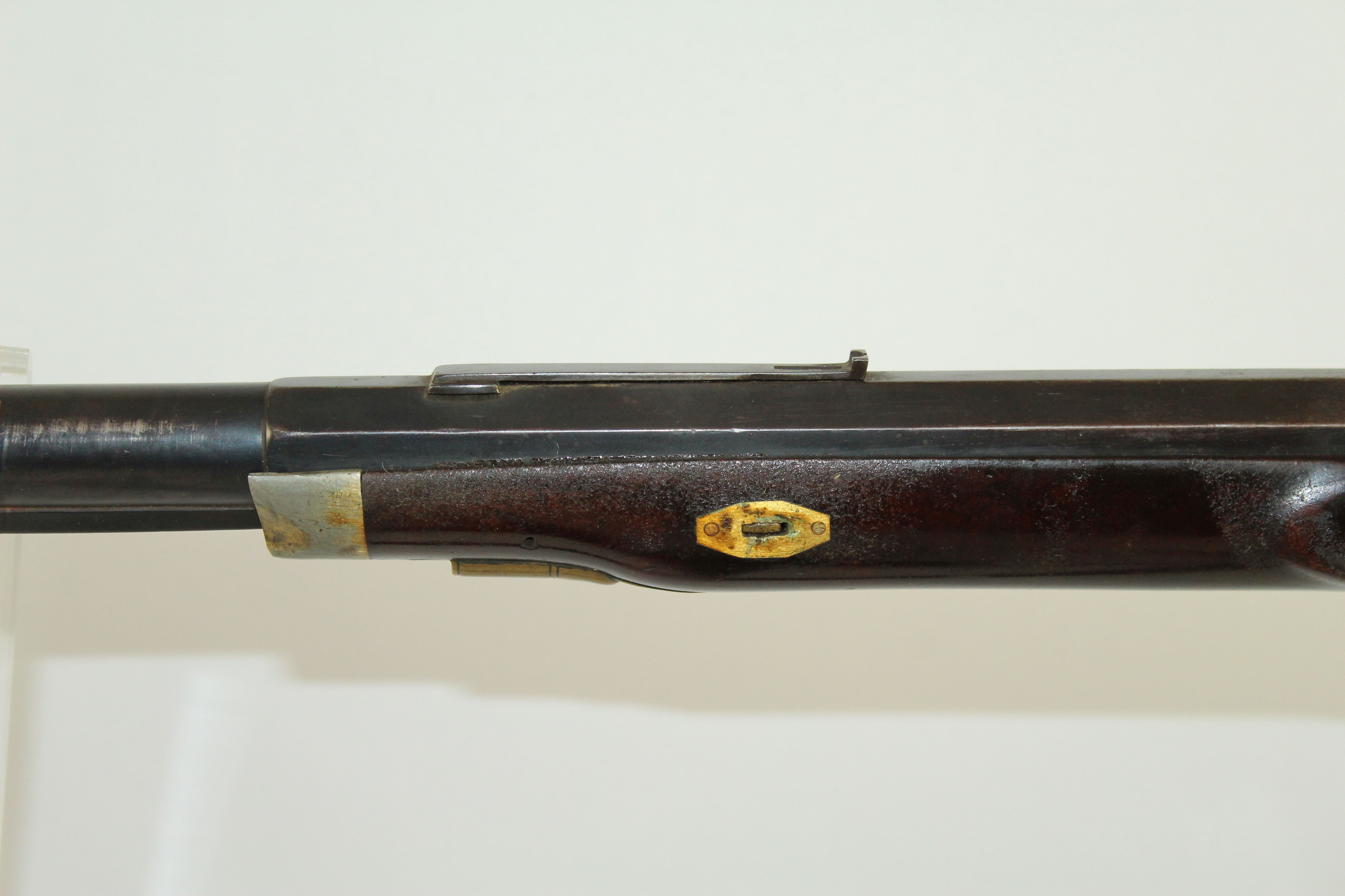 Half Stock Plains Rifle Antique Firearm 009 | Ancestry Guns