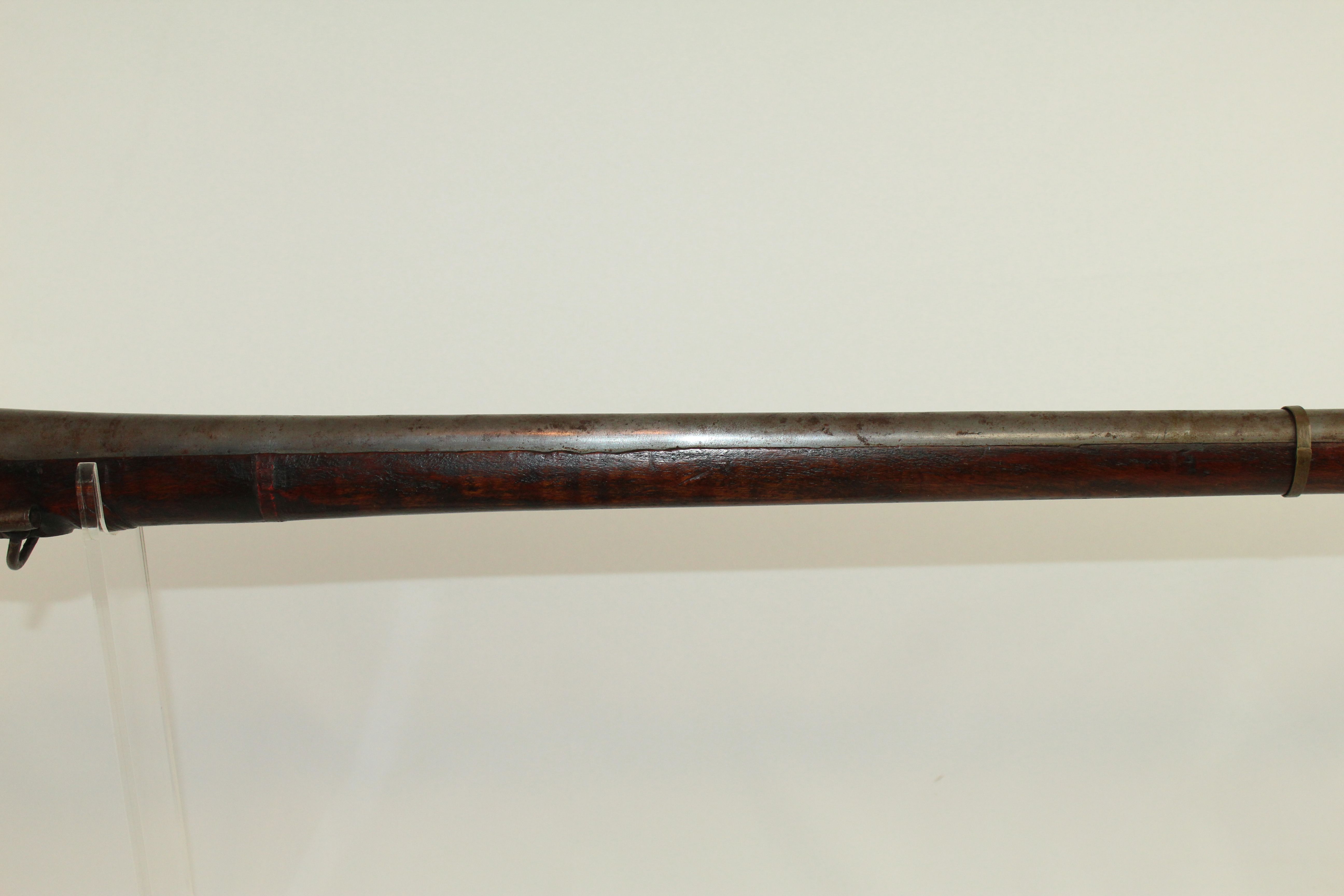 Indian Mughal Matchlock Musket Antique Firearm 007 