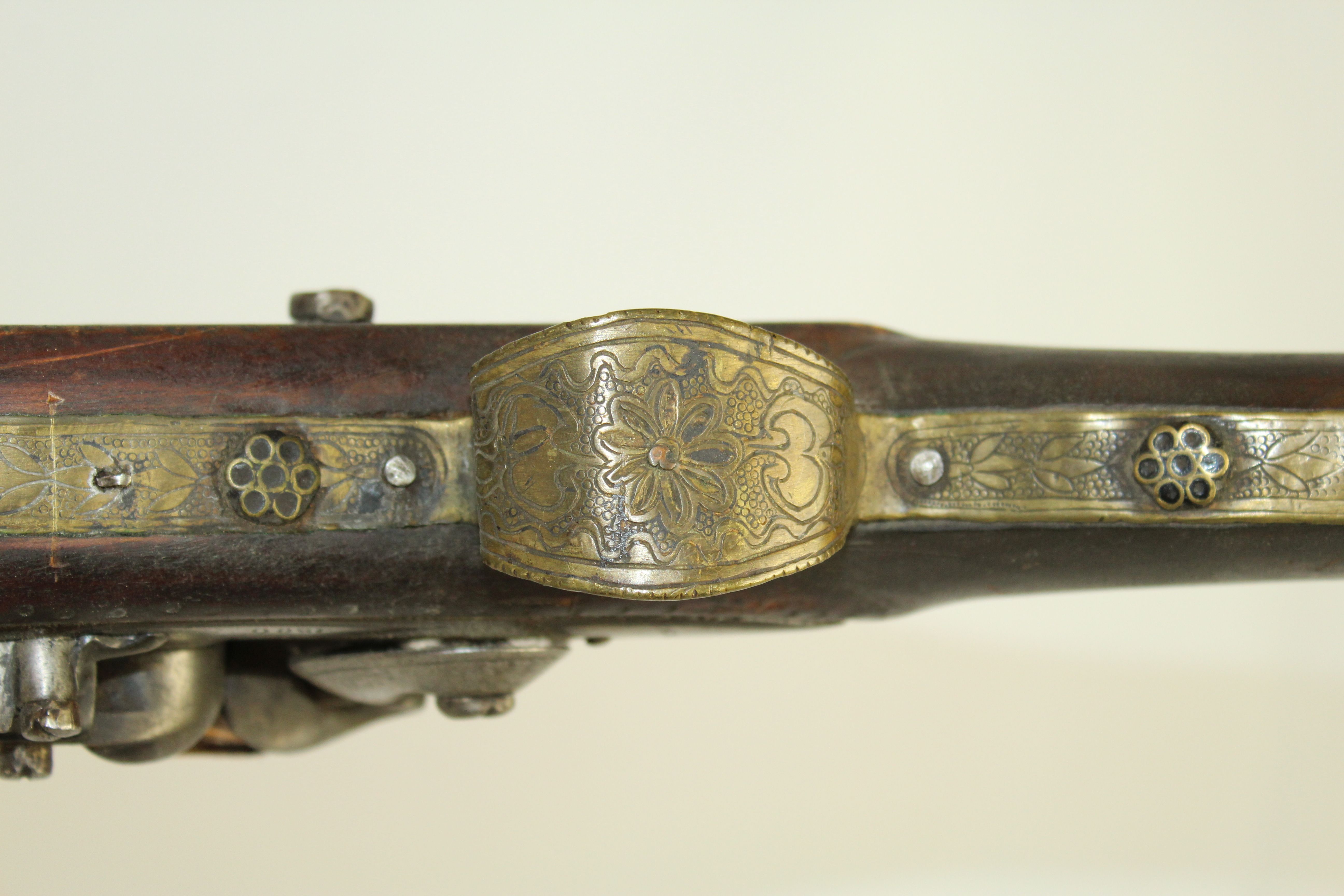 British Imperial Afgahn Jezail Flintlock Musket Brown Bess Antique ...