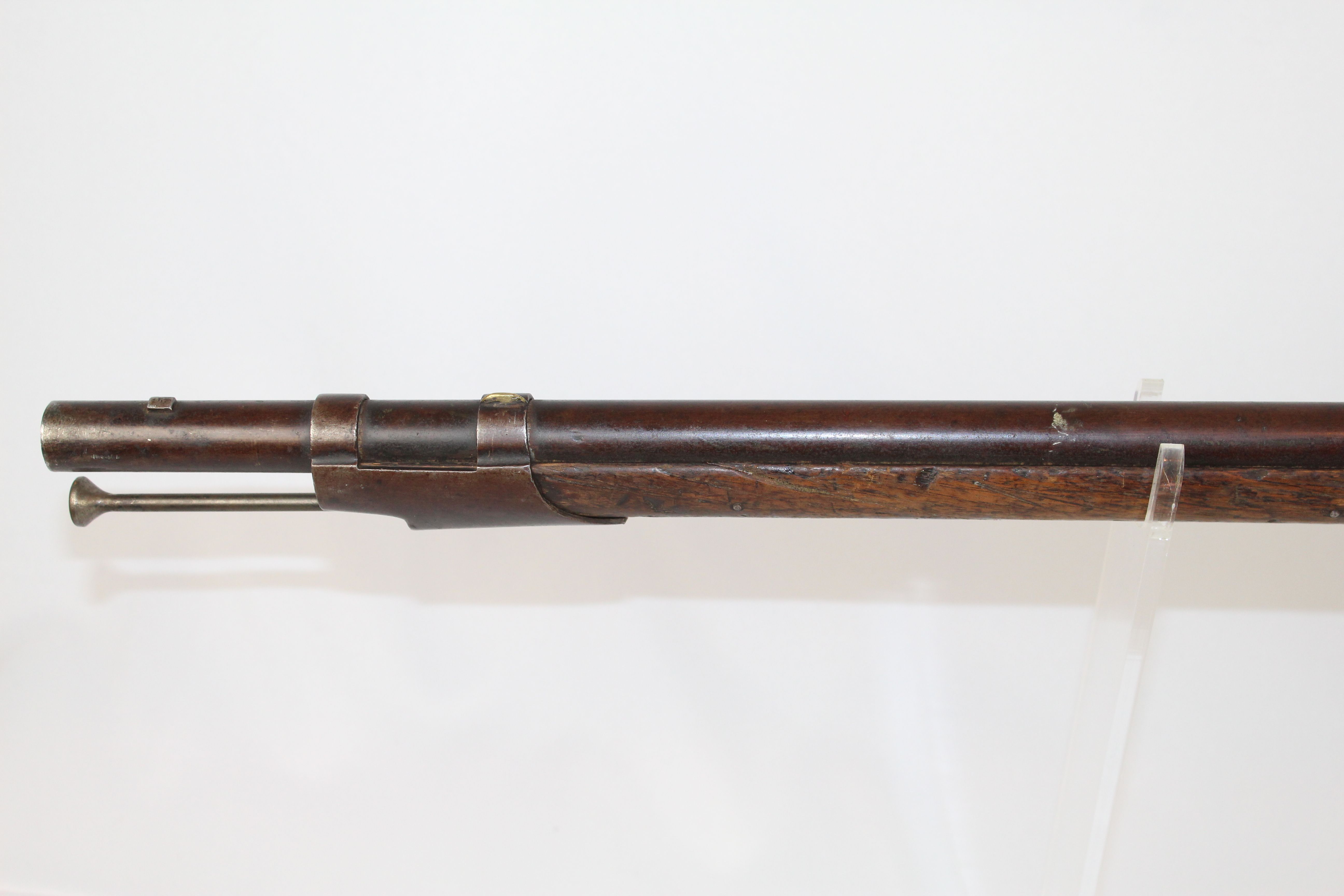 Civil War Harpers Ferry Flintlock Musket Antique Firearms