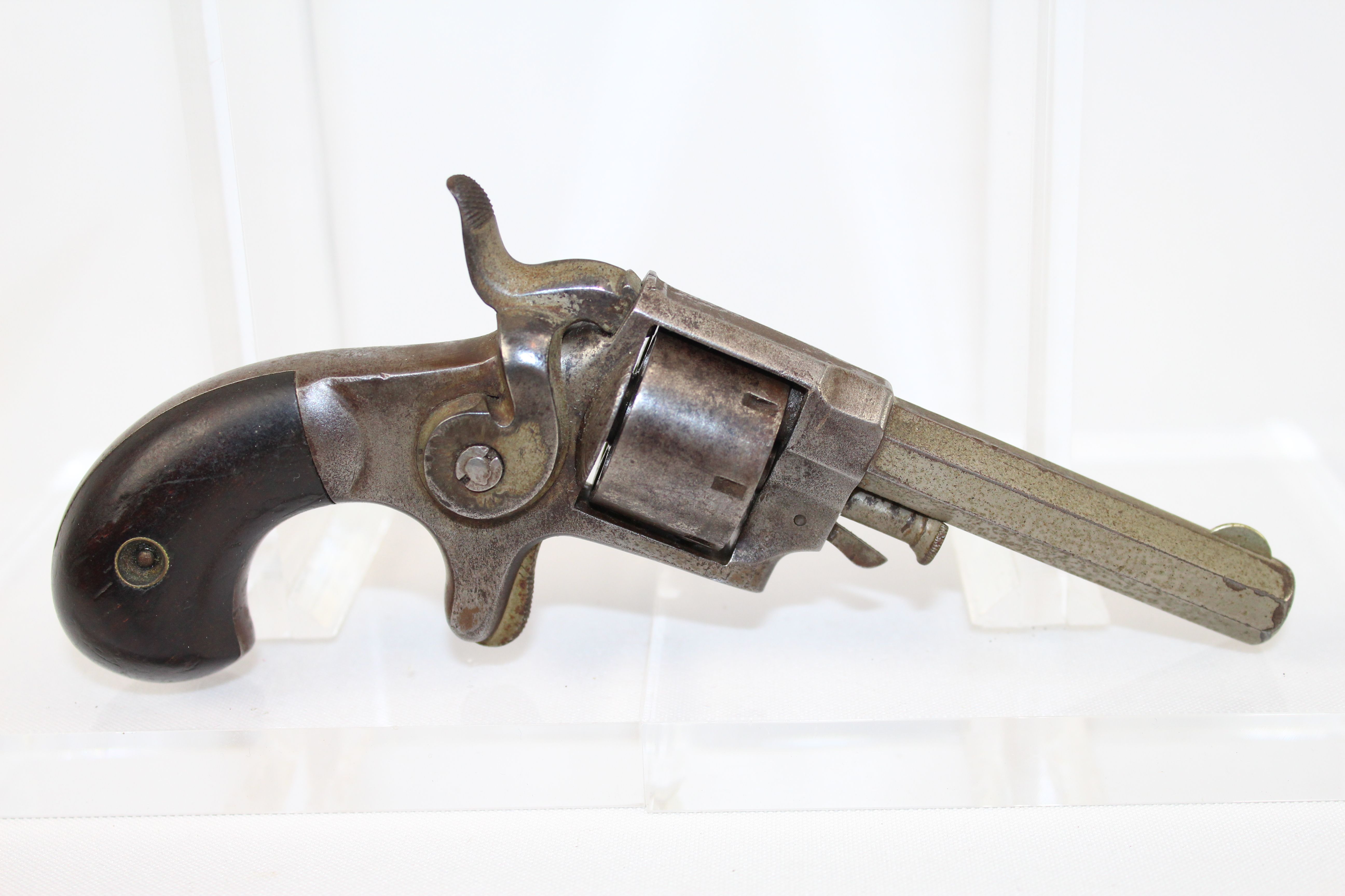 Ethan Allen Sidehammer .22 Revolver Antique Firearms 002 