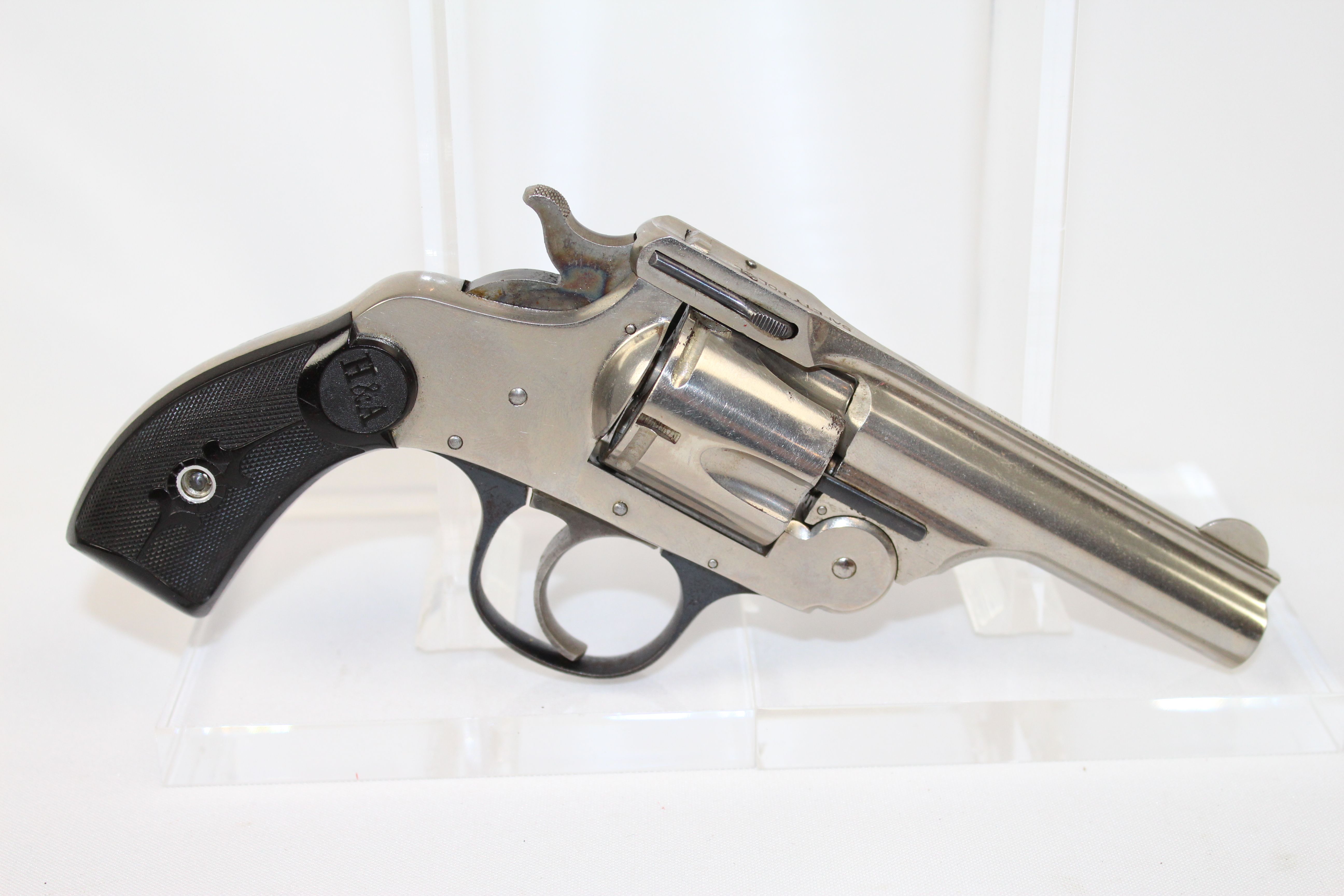 Hopkins & Allen Triple Safety Police Revolver Antique Firearms 012 ...