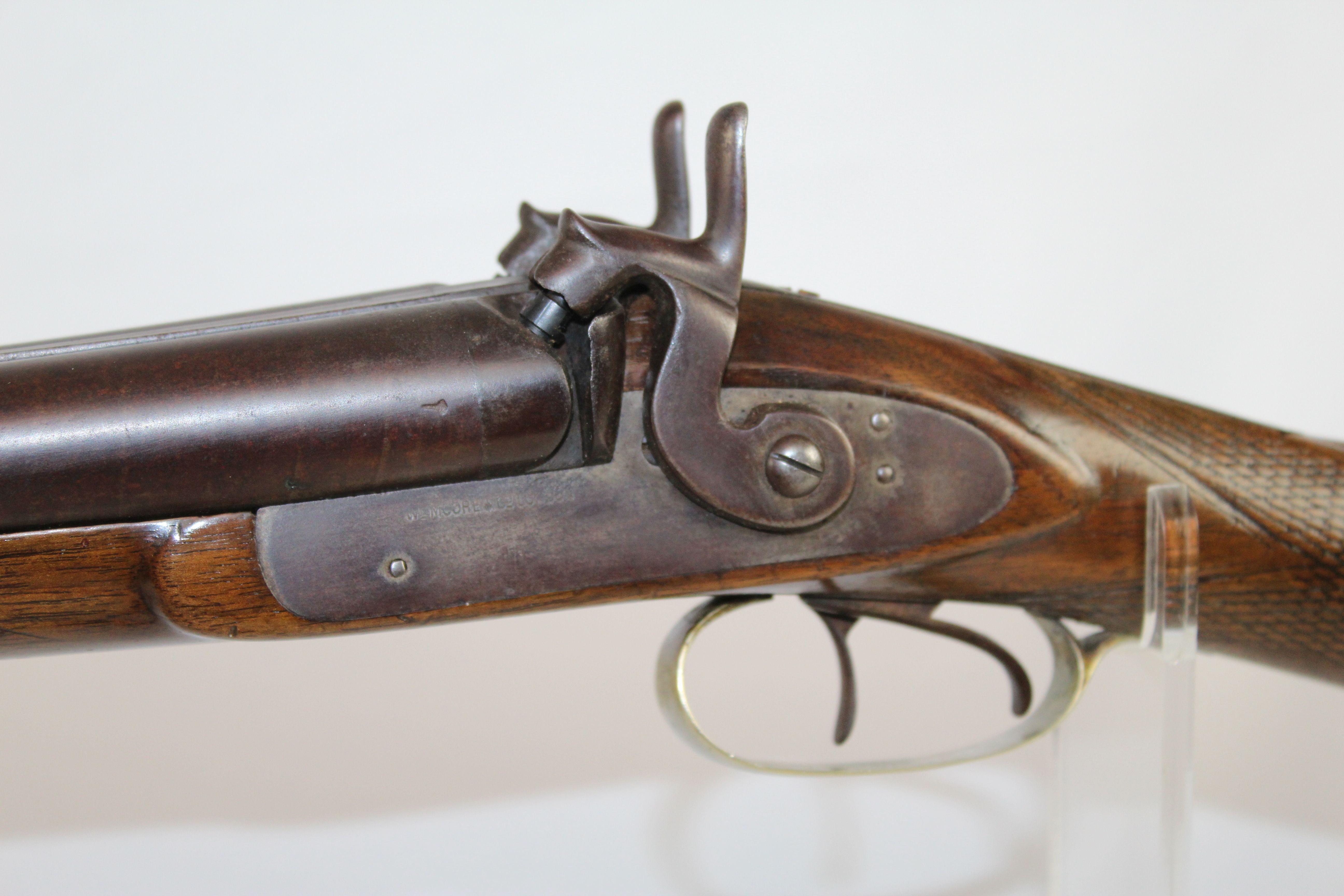 William Moore London Double Barrel Shotgun Antique Firearms 009 ...