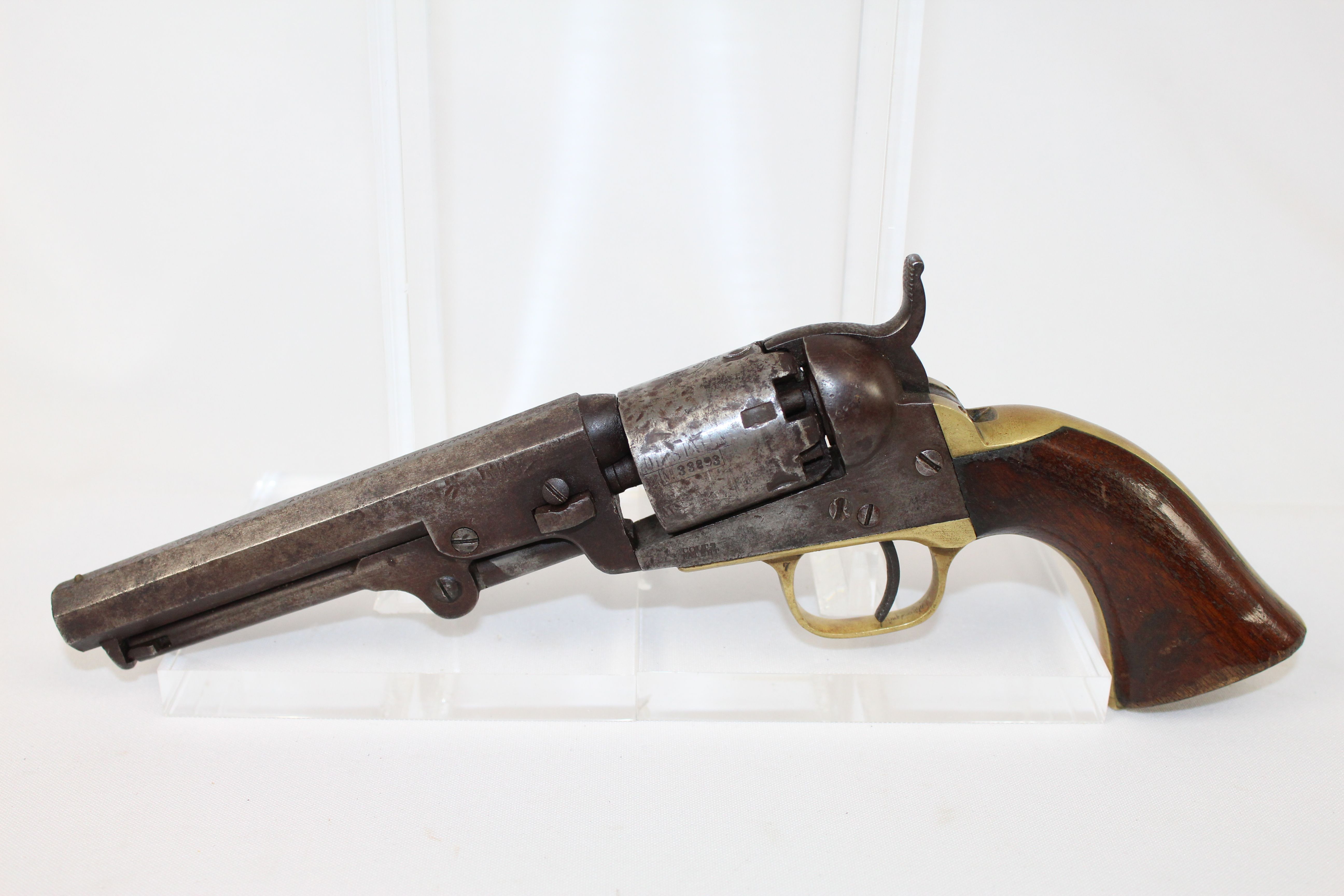 Civil War Colt 1849 Pocket Revolver Antique Firearms 002 