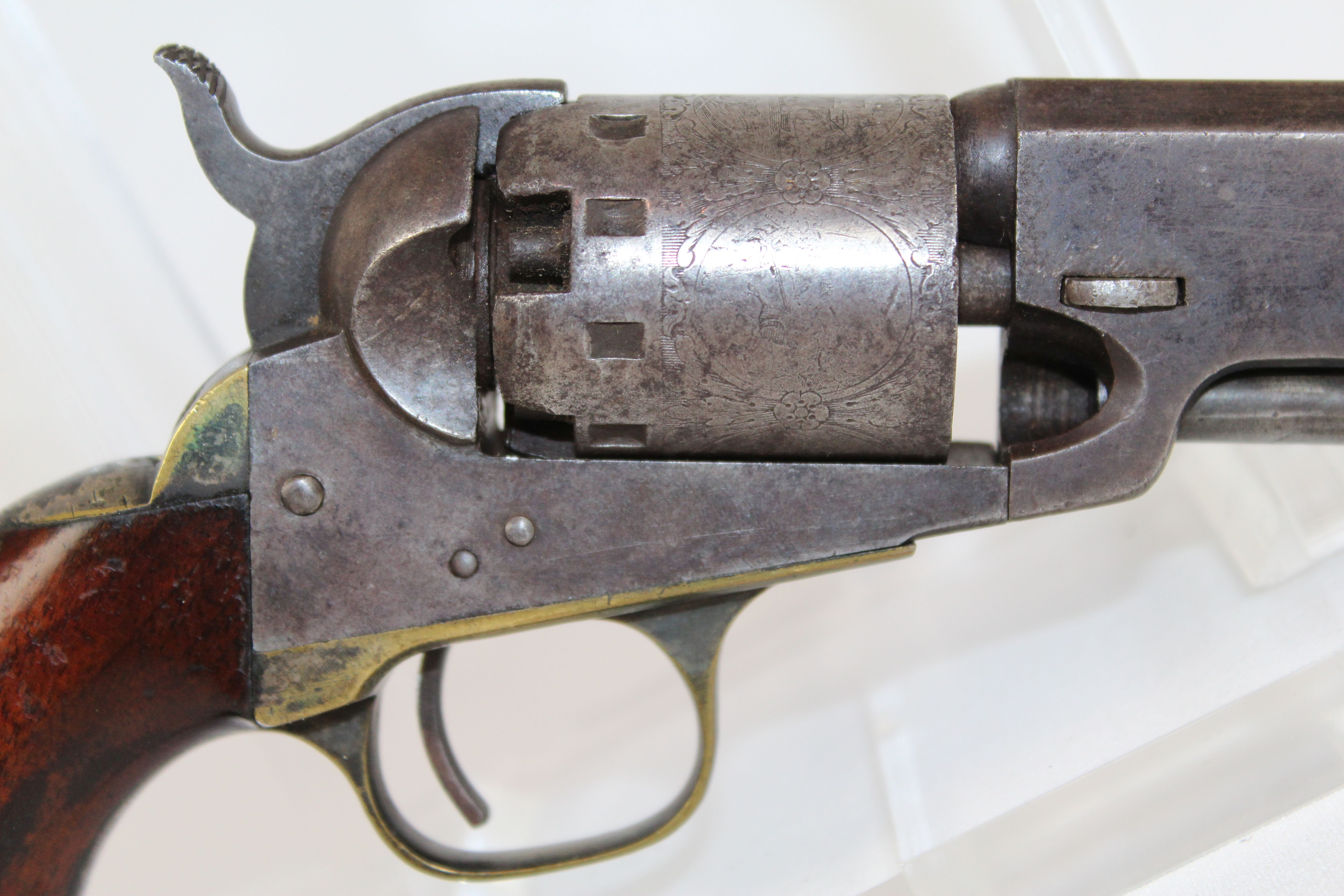 Civil War Manhattan Navy Percussion Revolver Antique Firearms 015 ...