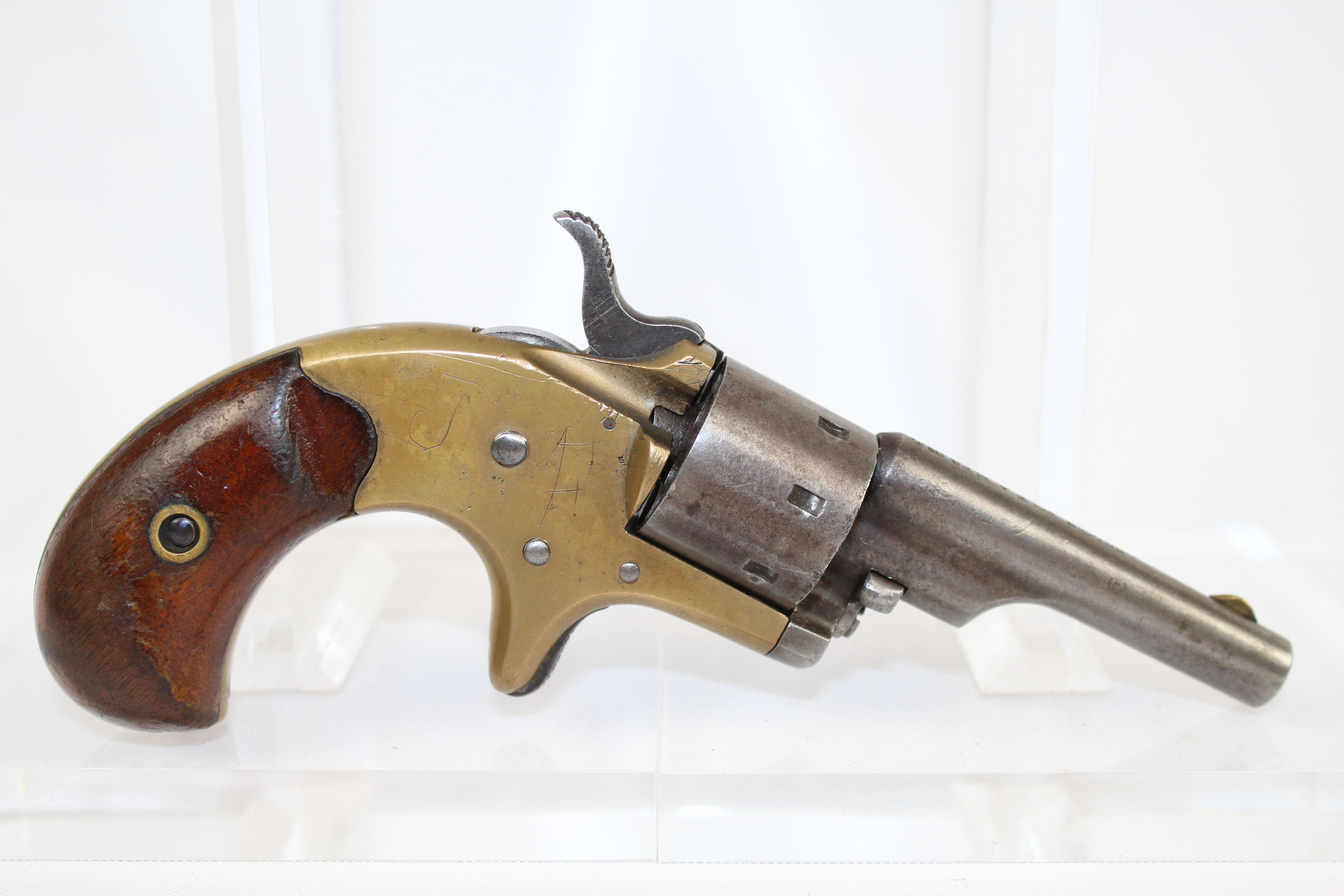 Colt Open Top .22 Revolver Antique Firearms 008 | Ancestry Guns