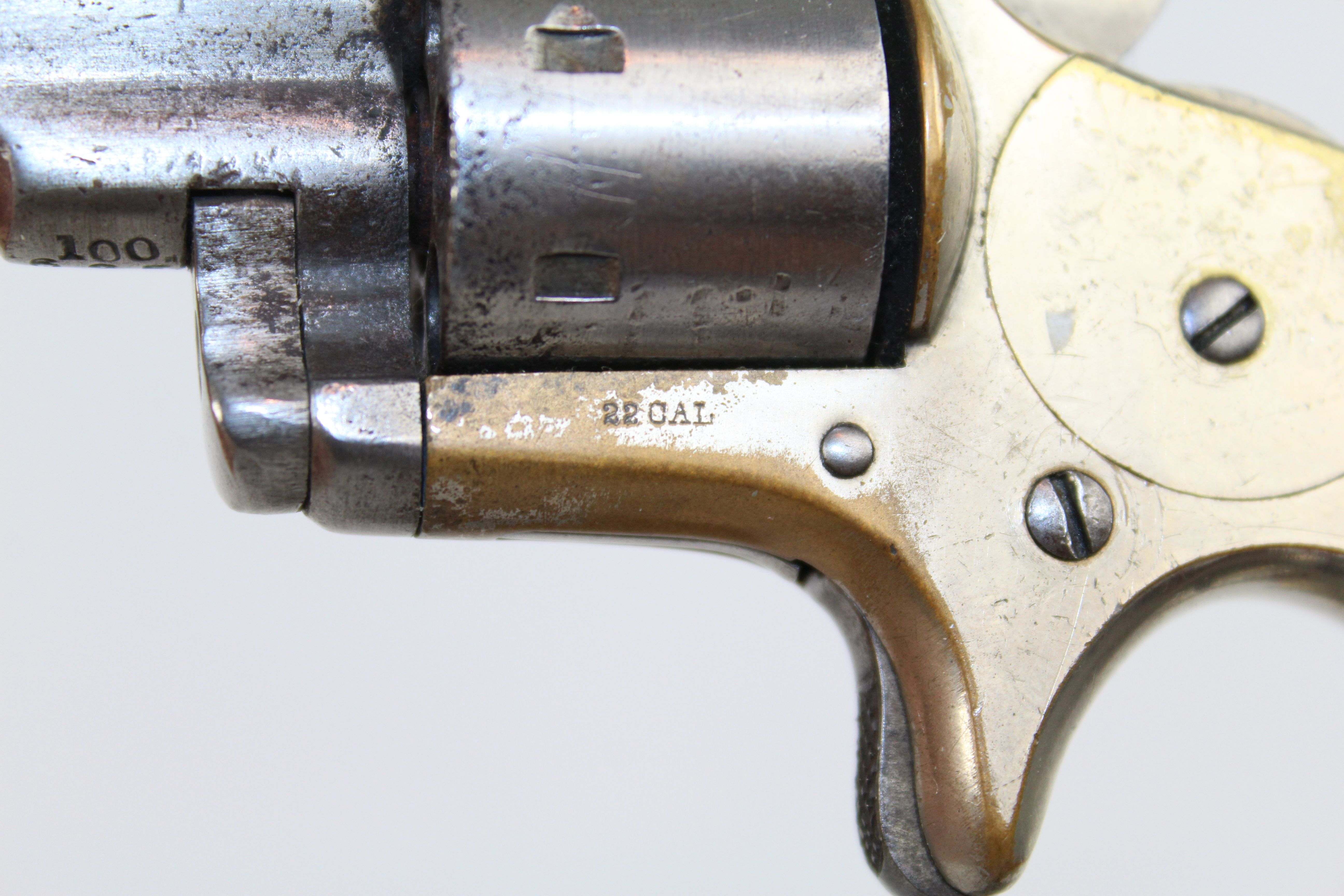 Colt Open Top Revolver Rimfire Short Antique Firearms Ancestry Guns