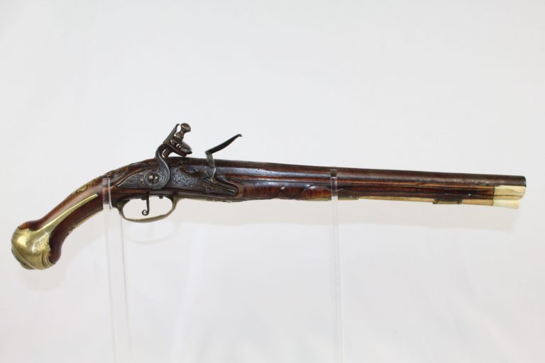 European French Dutch Flintlock Pistol Antique Firearms 002 | Ancestry Guns