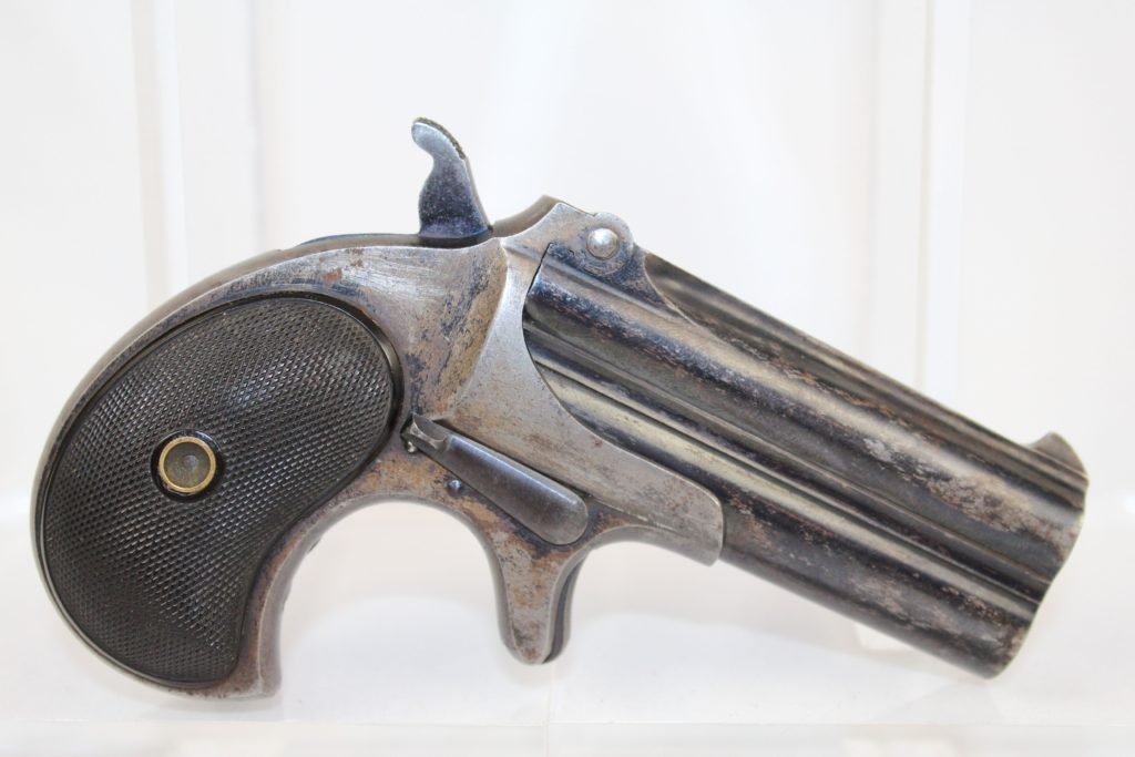 Remington Double Deringer Pistol 41 Rimfire Antique Firearms 009