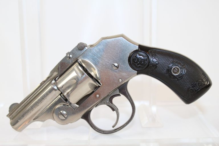 Roaring Twenties Iver Johnson Hammerless Revolver 32 Sandw Antique Firearms 001 Ancestry Guns 3527