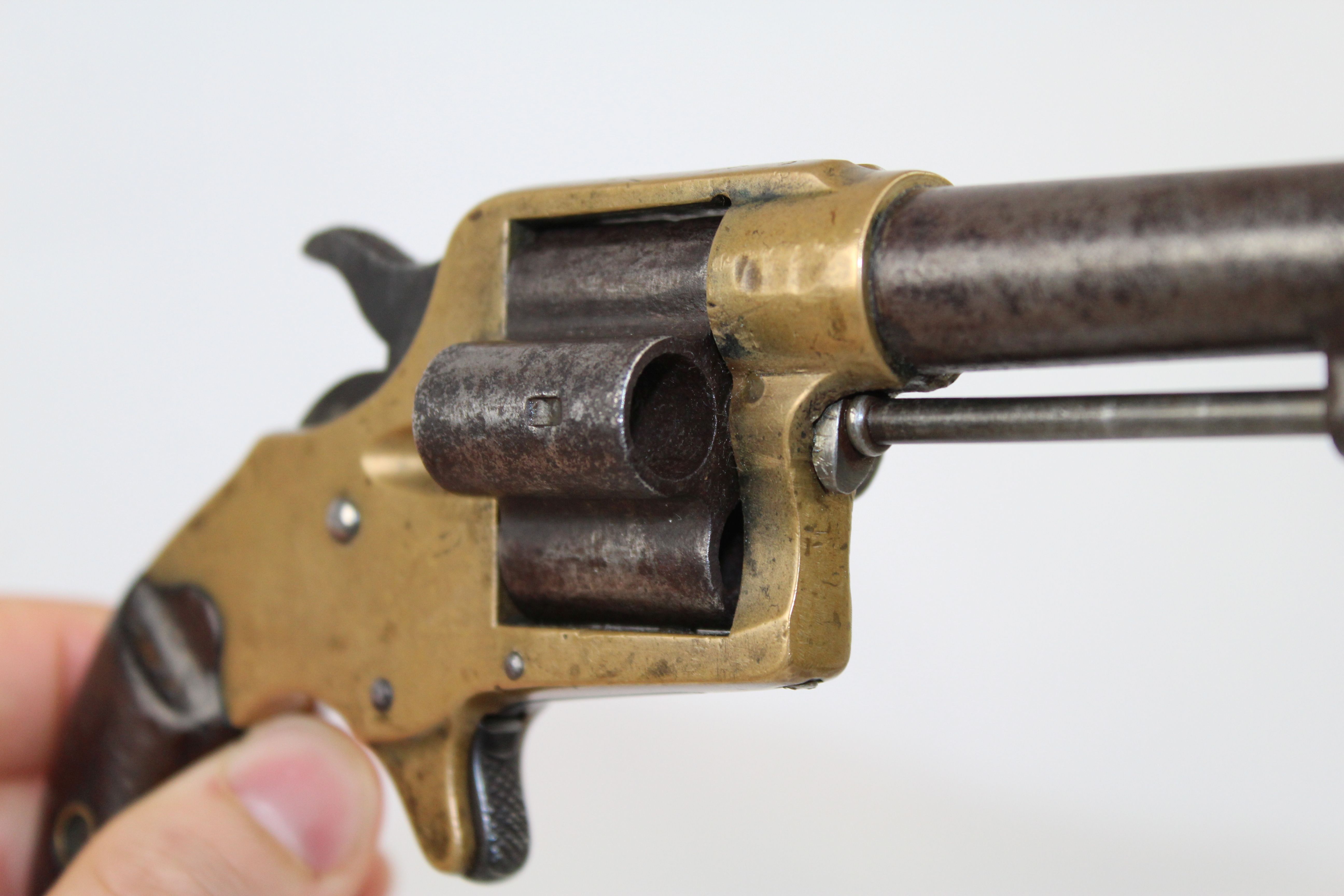 American Old West Colt House Revolver 41 Rimfire Antique Firearms 002