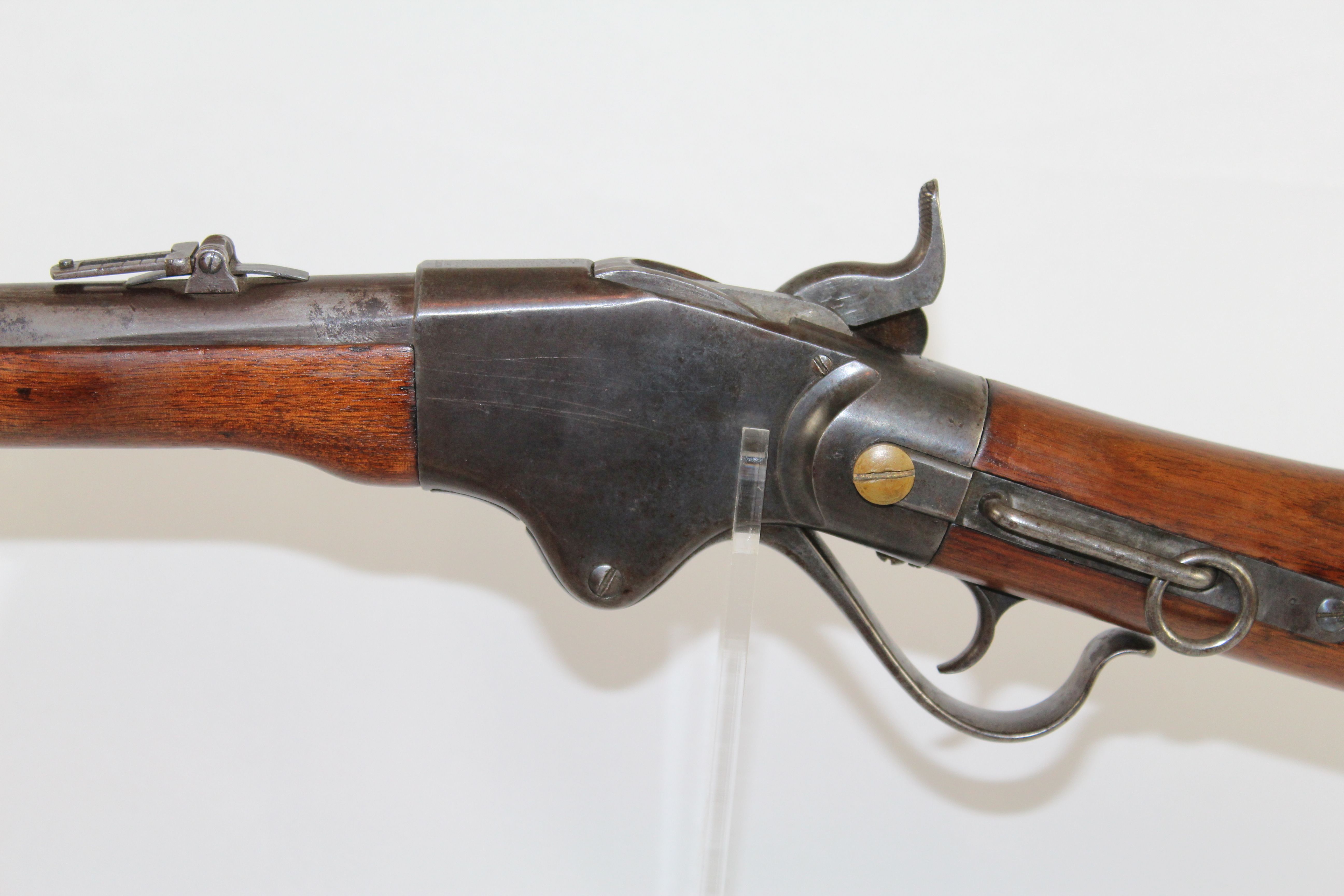 Civil War Burnside Spencer Cavalry Saddle Ring Carbine Antique Firearms ...