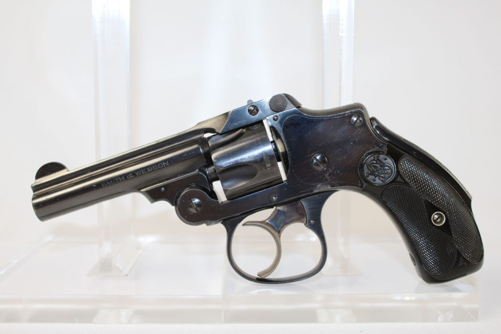 S&W Smith & Wesson .32 Safety Hammerless Double Action Revolver Antique ...