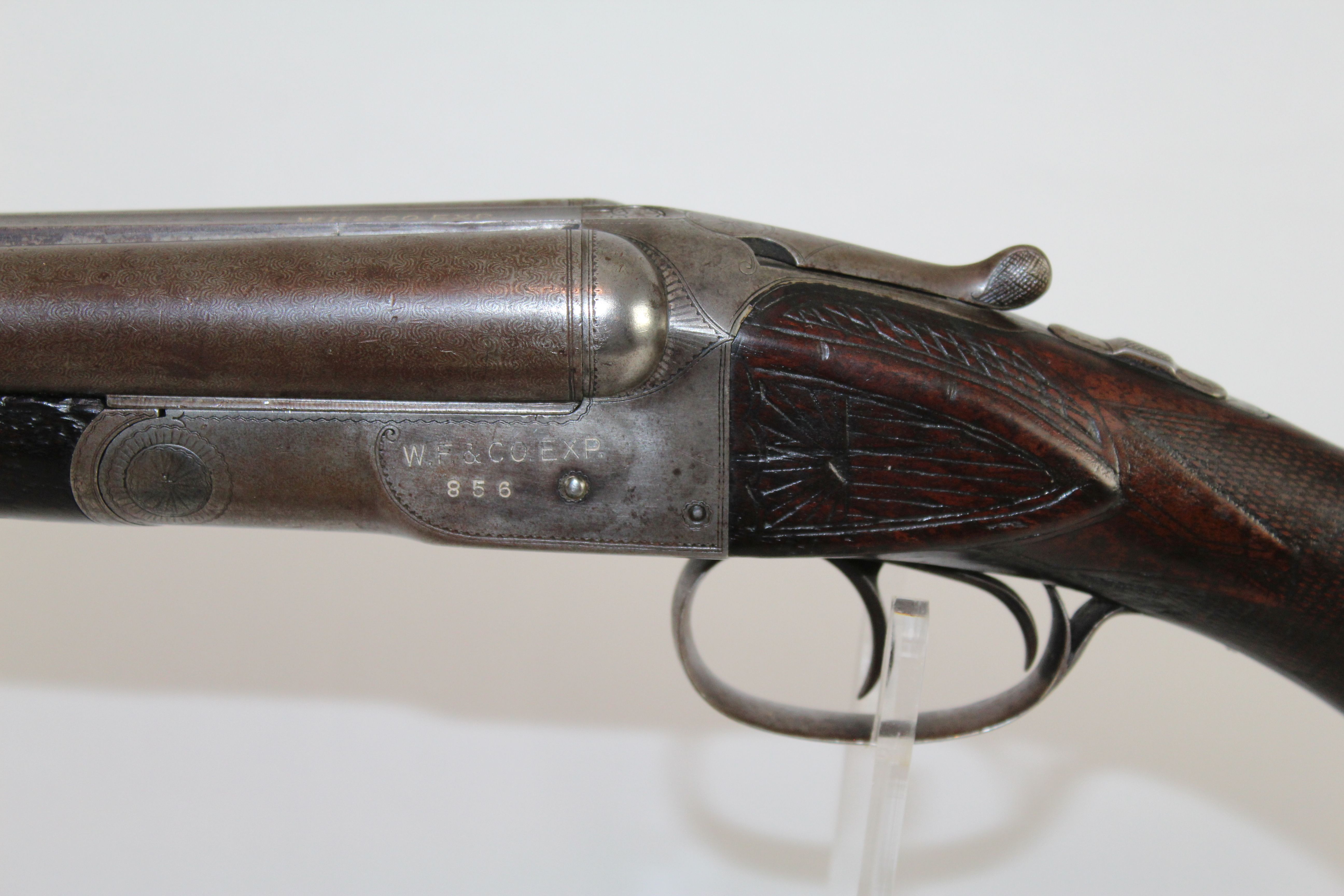 Wells Fargo W.F. & Co. Express Colt Double Barrel Coach Shotgun Antique ...