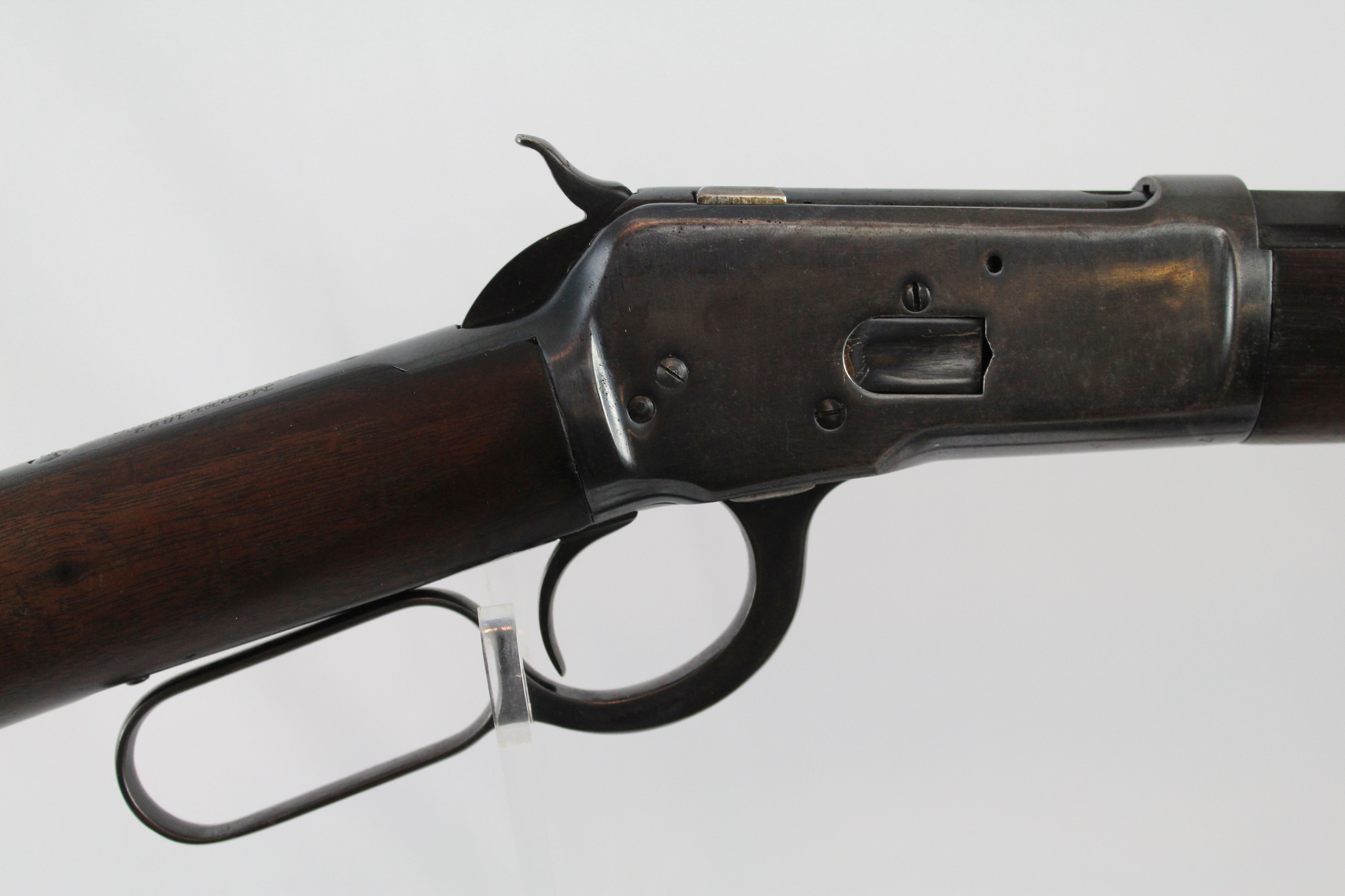 Winchester Model 1892 Lever Action Rifle John Moses Browning Antique ...