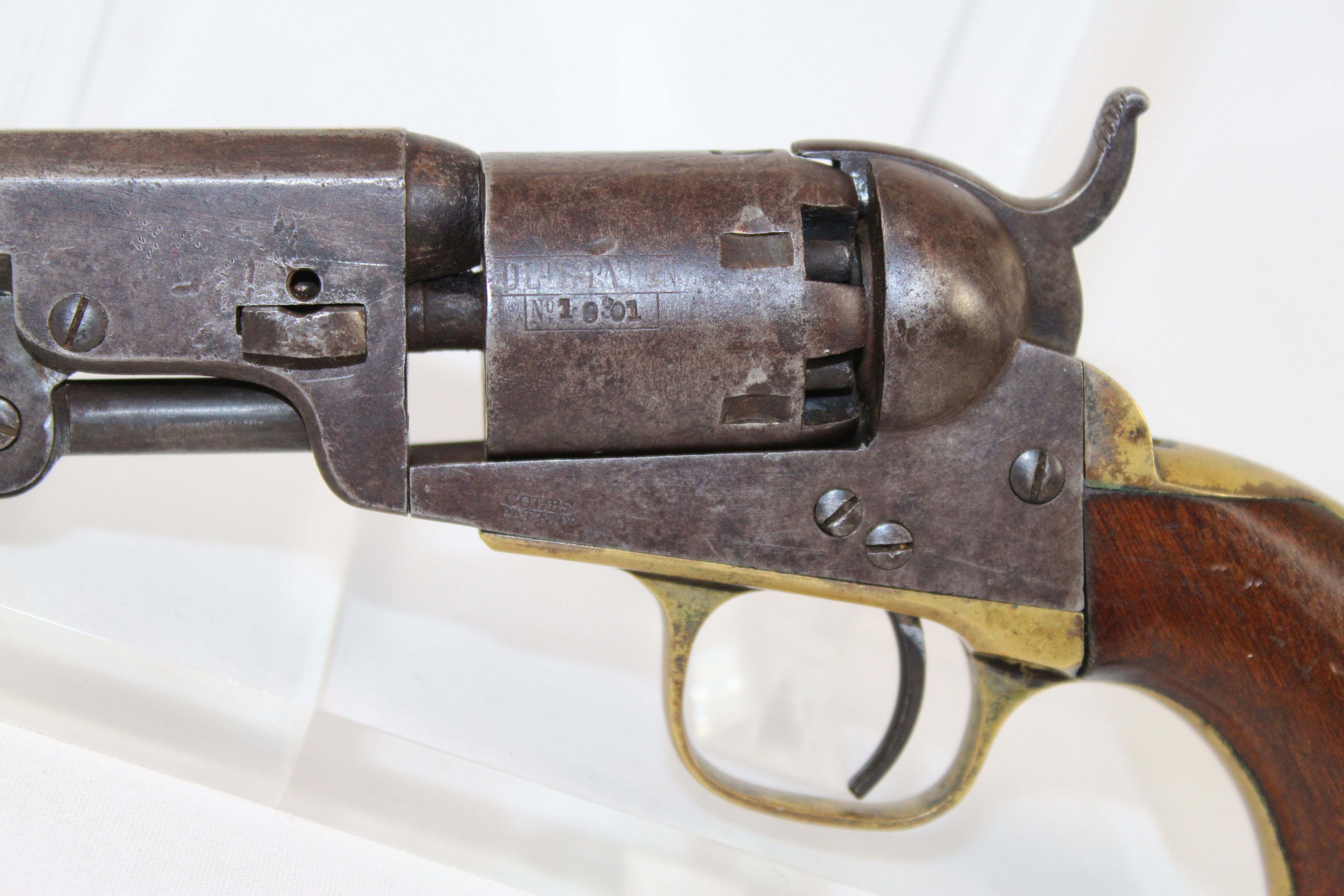 Civil War Colt Model 1849 Pocket Revolver 1862 Antique Firearms 002 ...