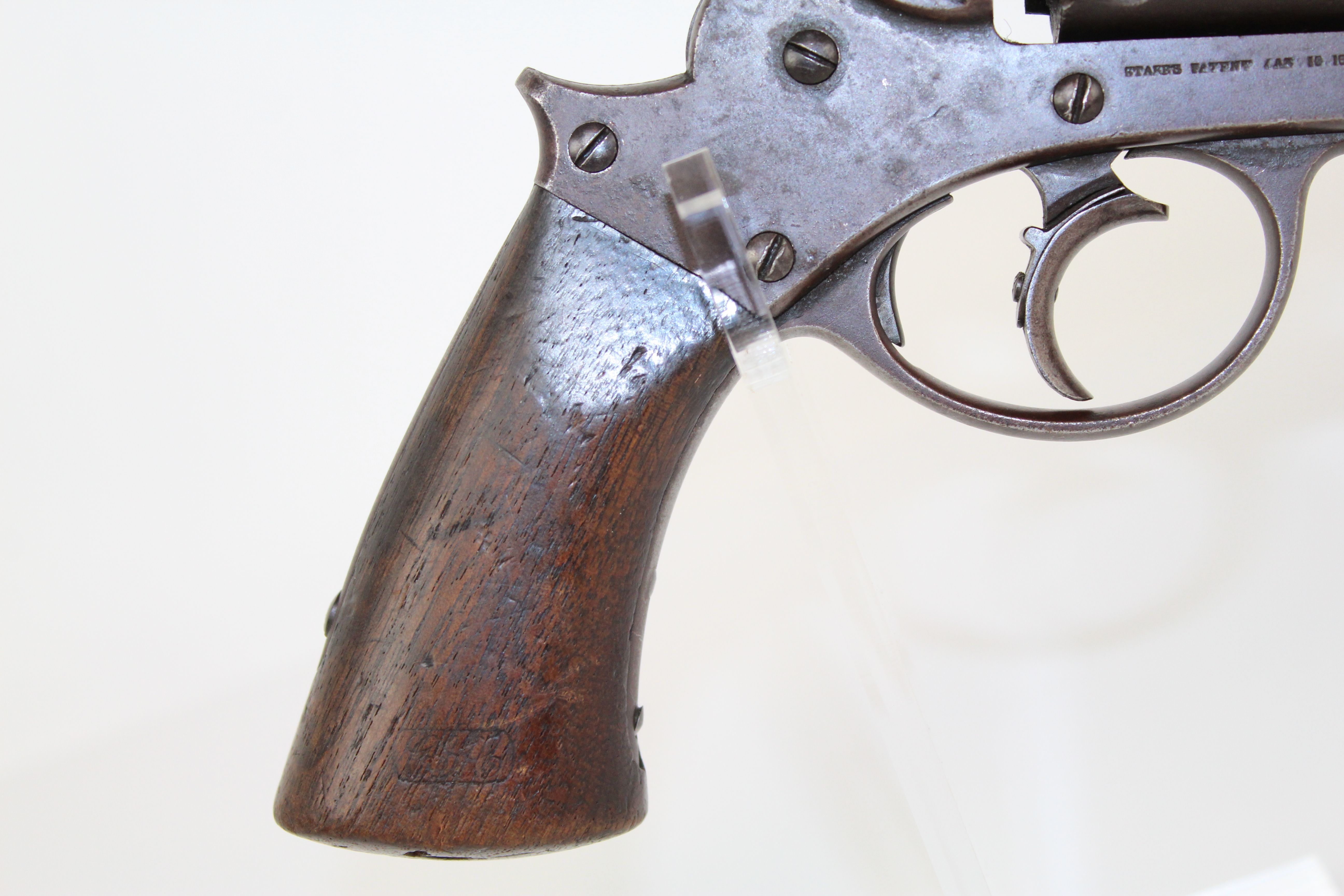 Civil War Eben T. Starr 1858 Double Action .44 Revolver Antique C&R ...