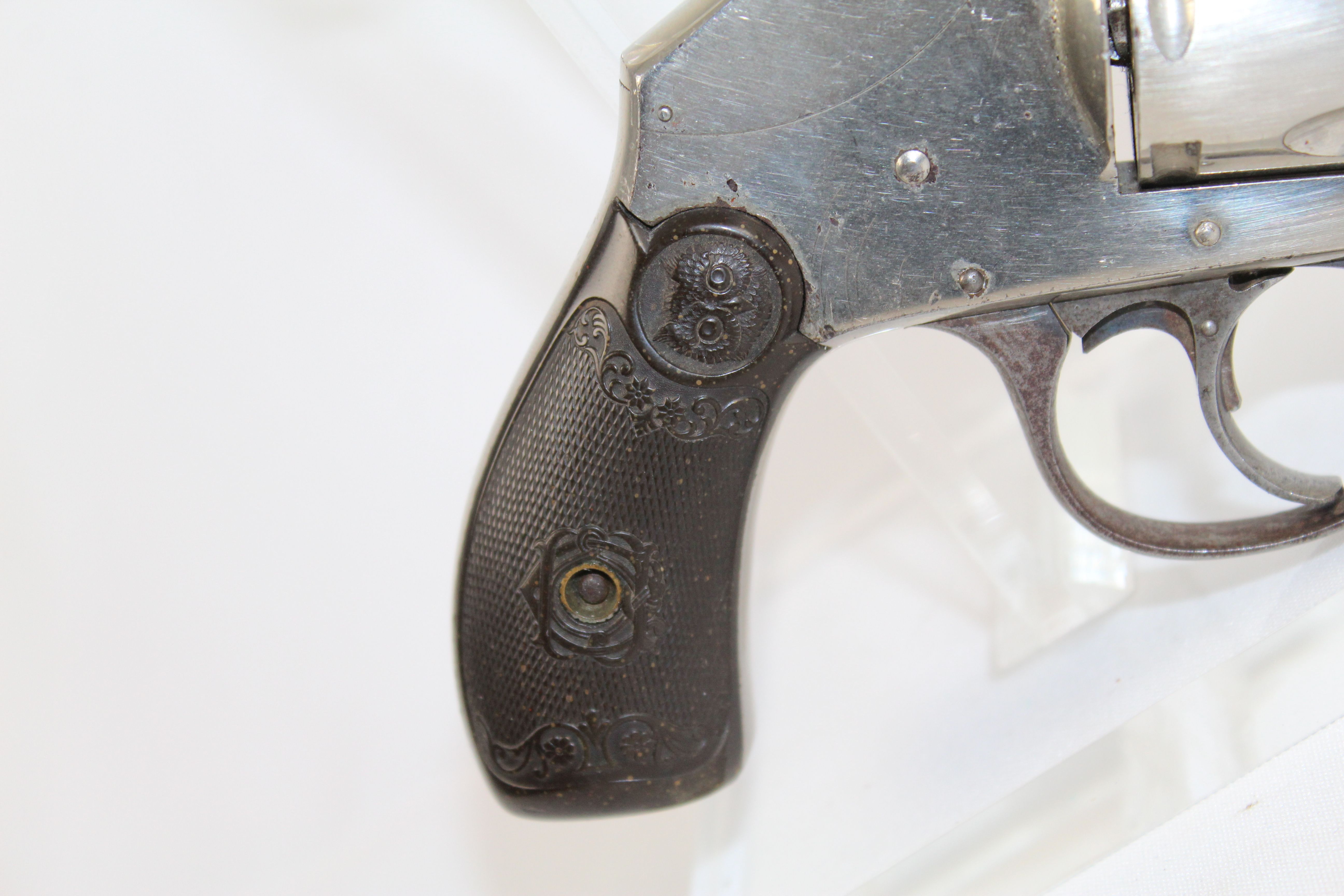 Iver Johnson Arms & Cycle Works Safety Hammerless Revolver Antique ...