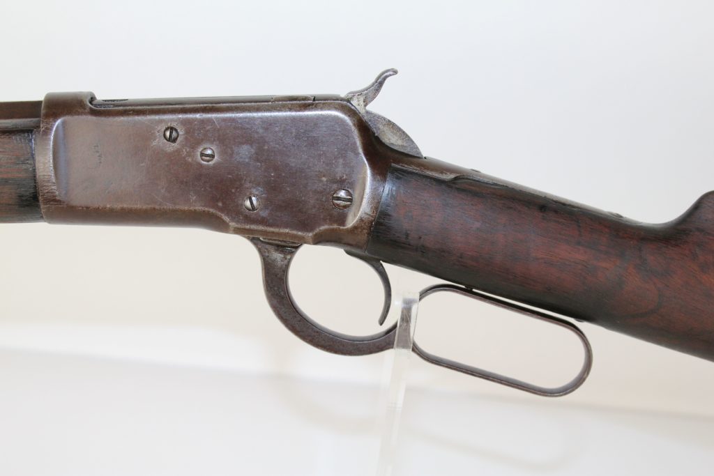 Antique 1893 Winchester Model 1892 Lever Action Rifle .38 WCF Wild West ...