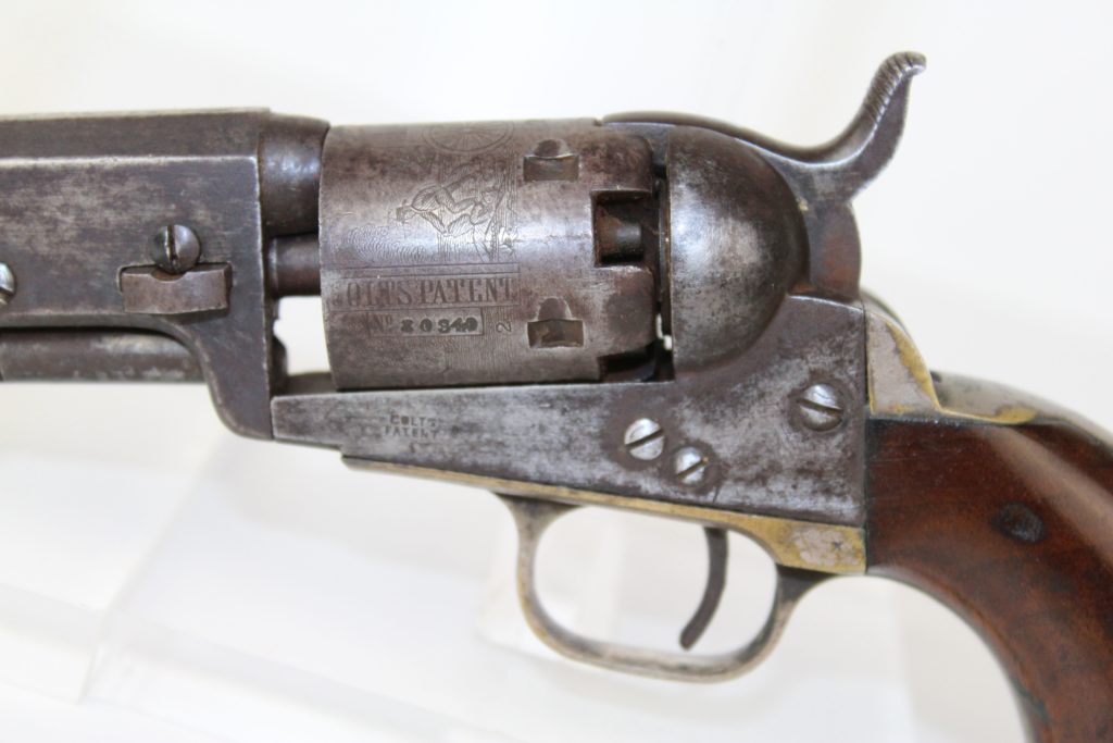 Antique Antebellum Civil War Colt 1849 Pocket Revolver Sidearm Pistol ...