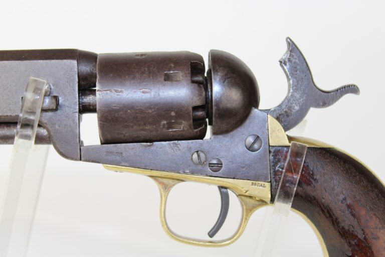 Civil War Antique Colt Navy 1851 Percussion Revolver CSA Marked .36 013 ...