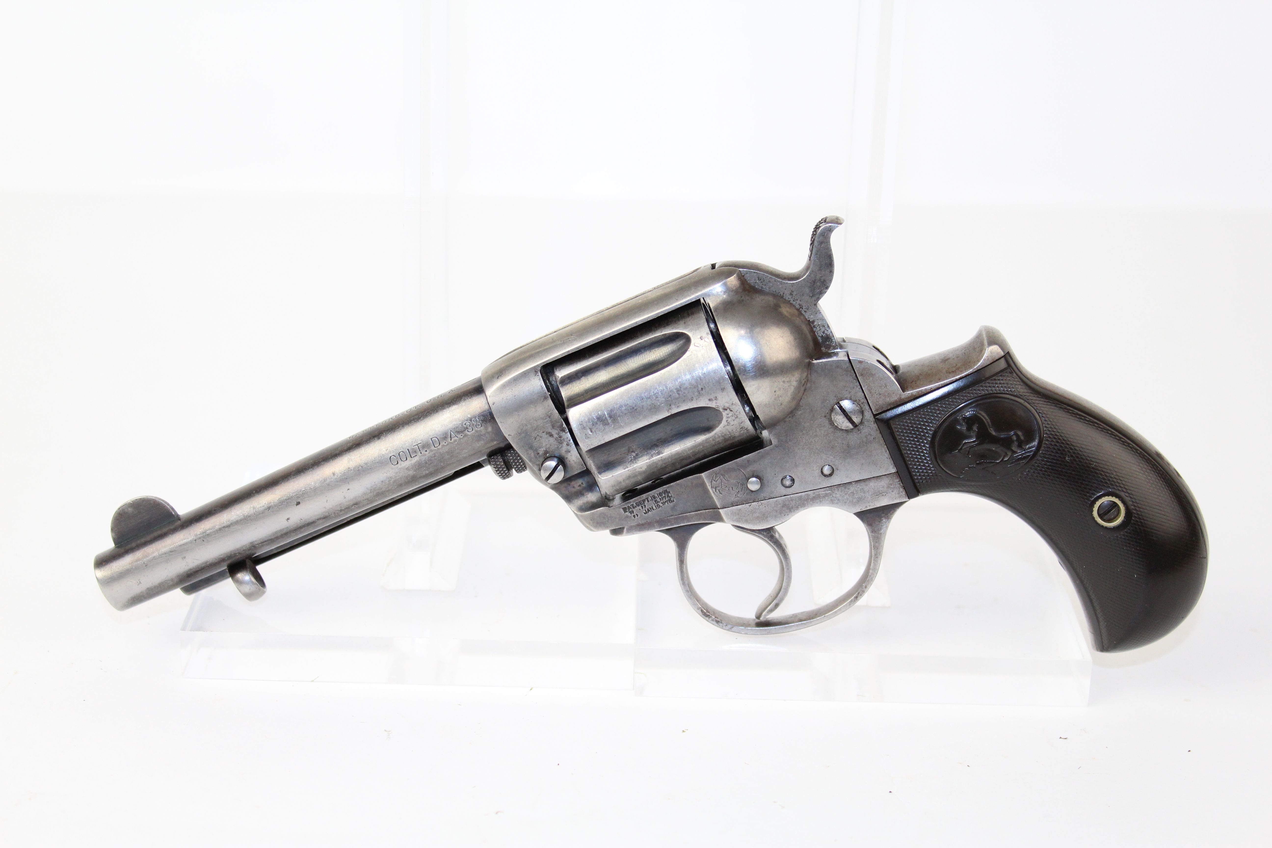 Colt Model 1877 Lightning Revolver Candr Antique 001 Ancestry Guns 9193