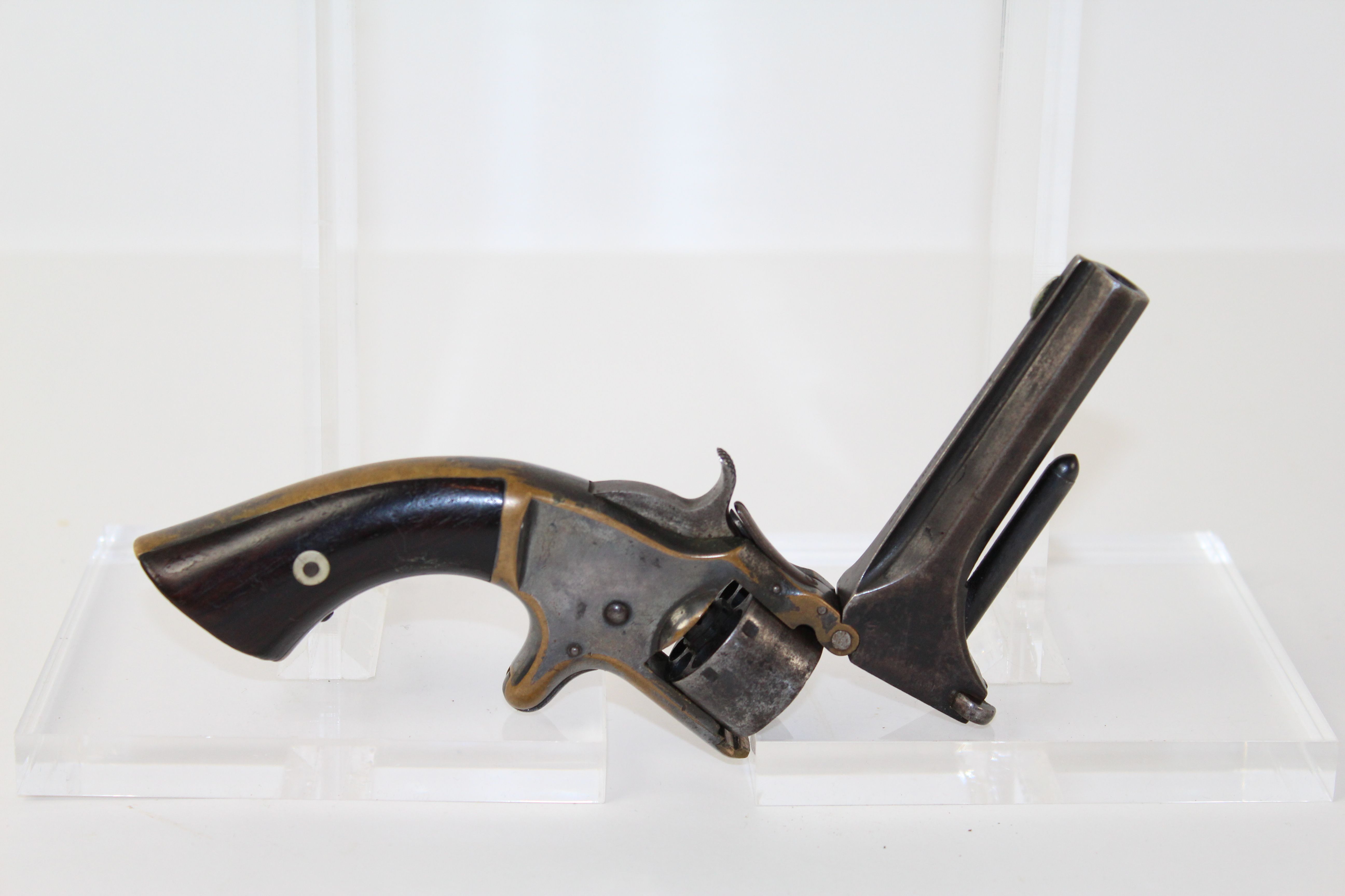 Revolver Pistol Flintlock C&R Antique 011 | Ancestry Guns