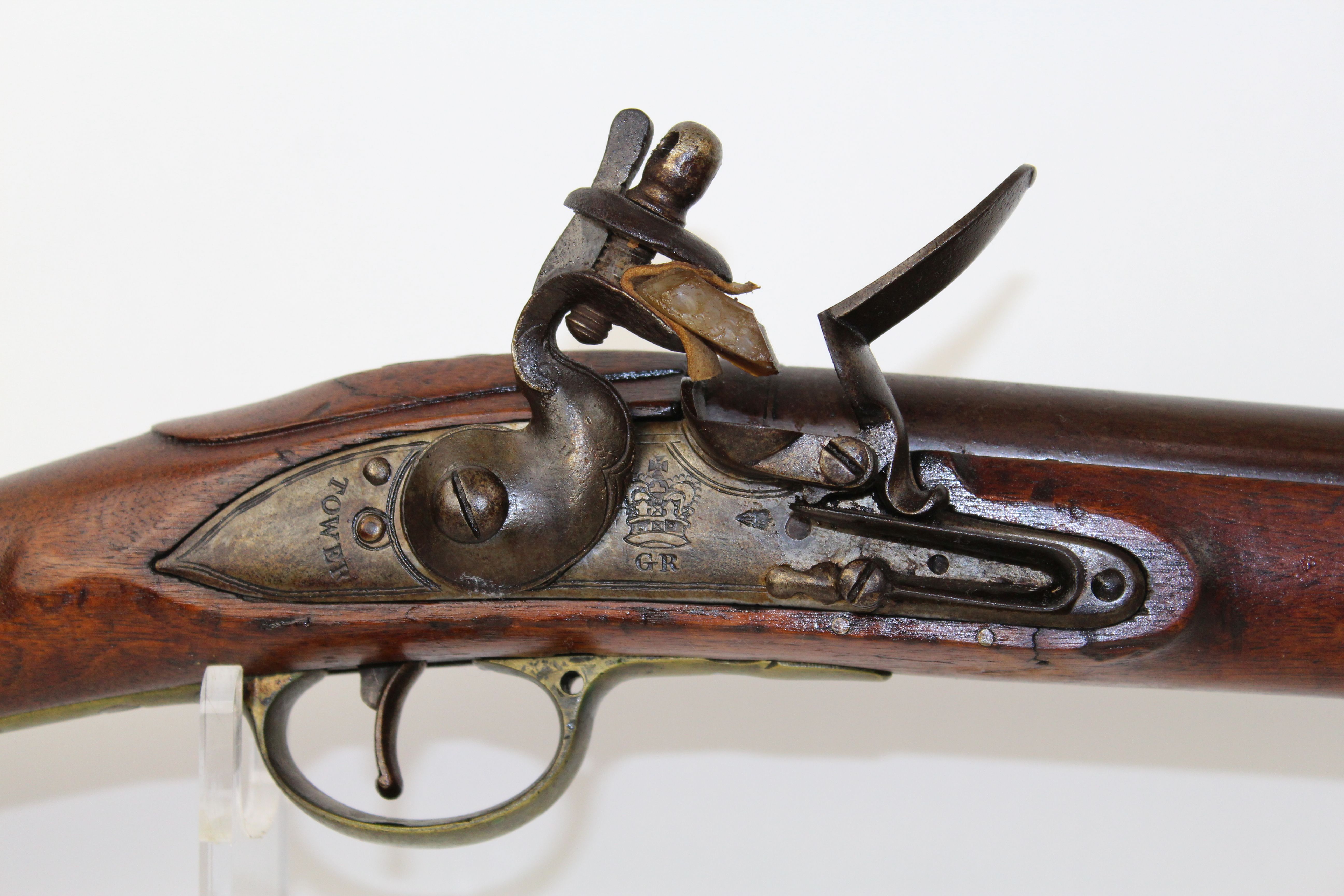 Antique British Brown Bess India Pattern Flintlock Musket Napoleon War ...